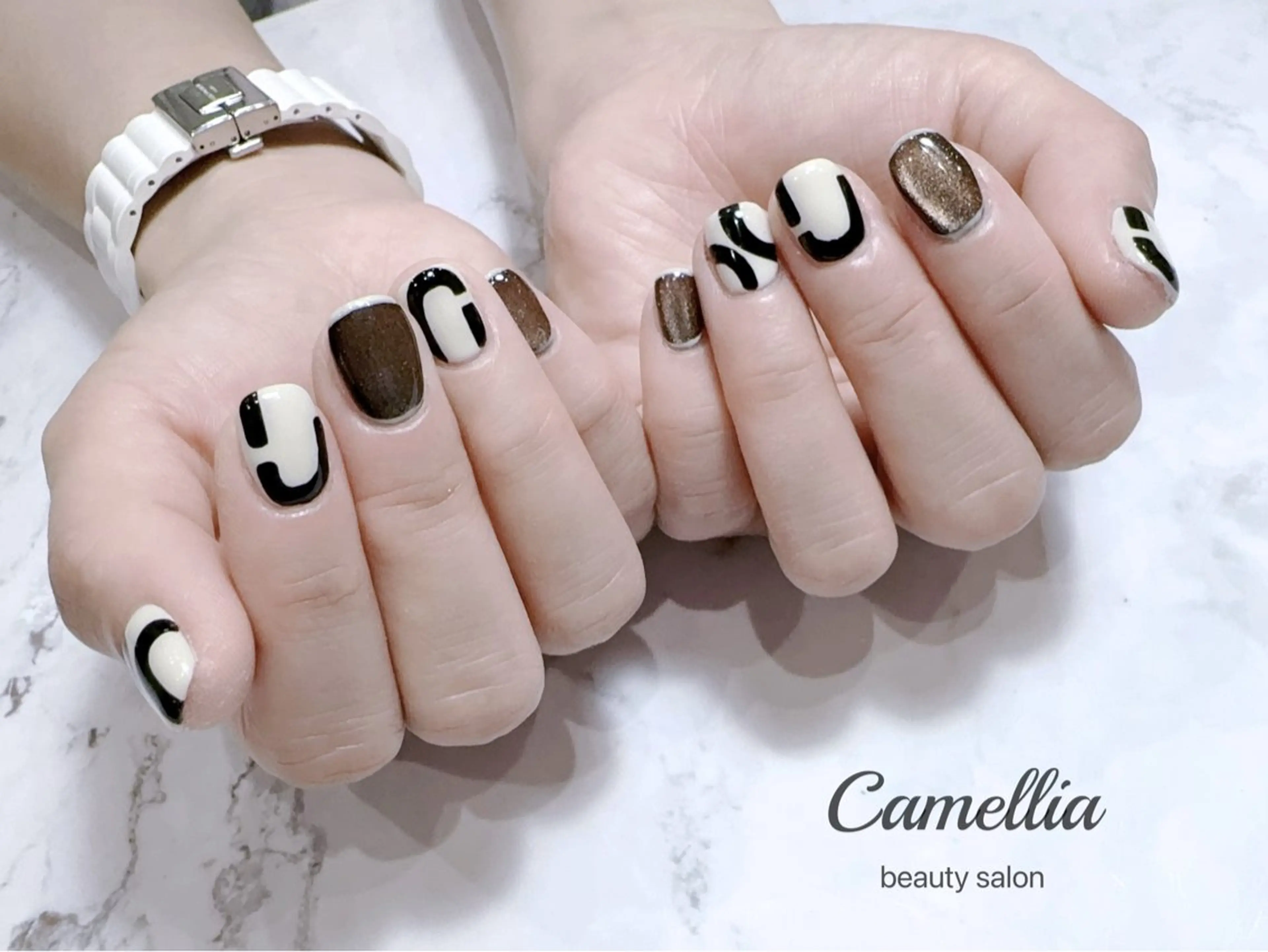 ネイル ハンドネイル ハンドケア Camellia nail salonのネイルデザイン