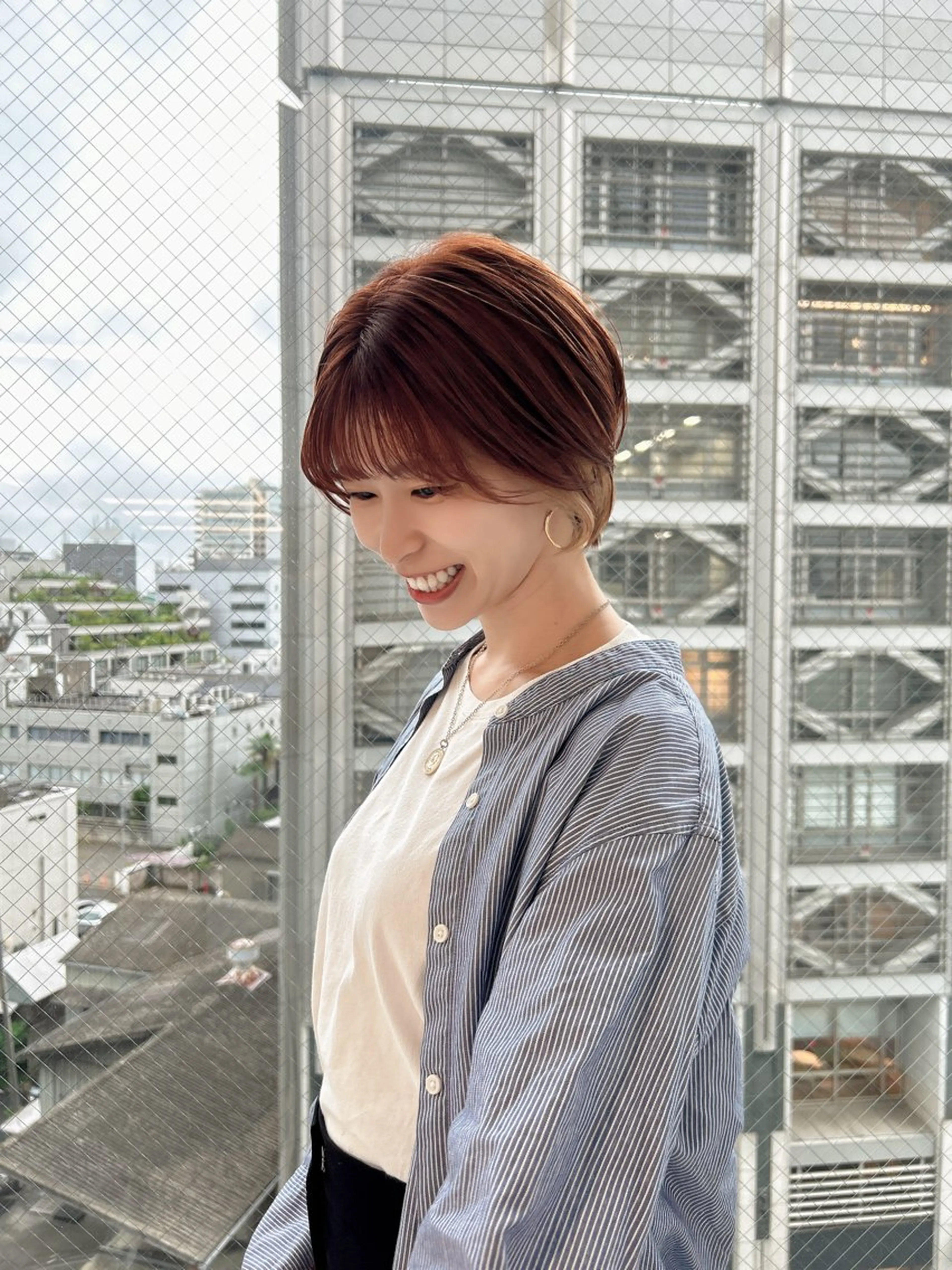 ショート カラー ヘアアレンジ 【代表】 たき〜のヘアスタイル