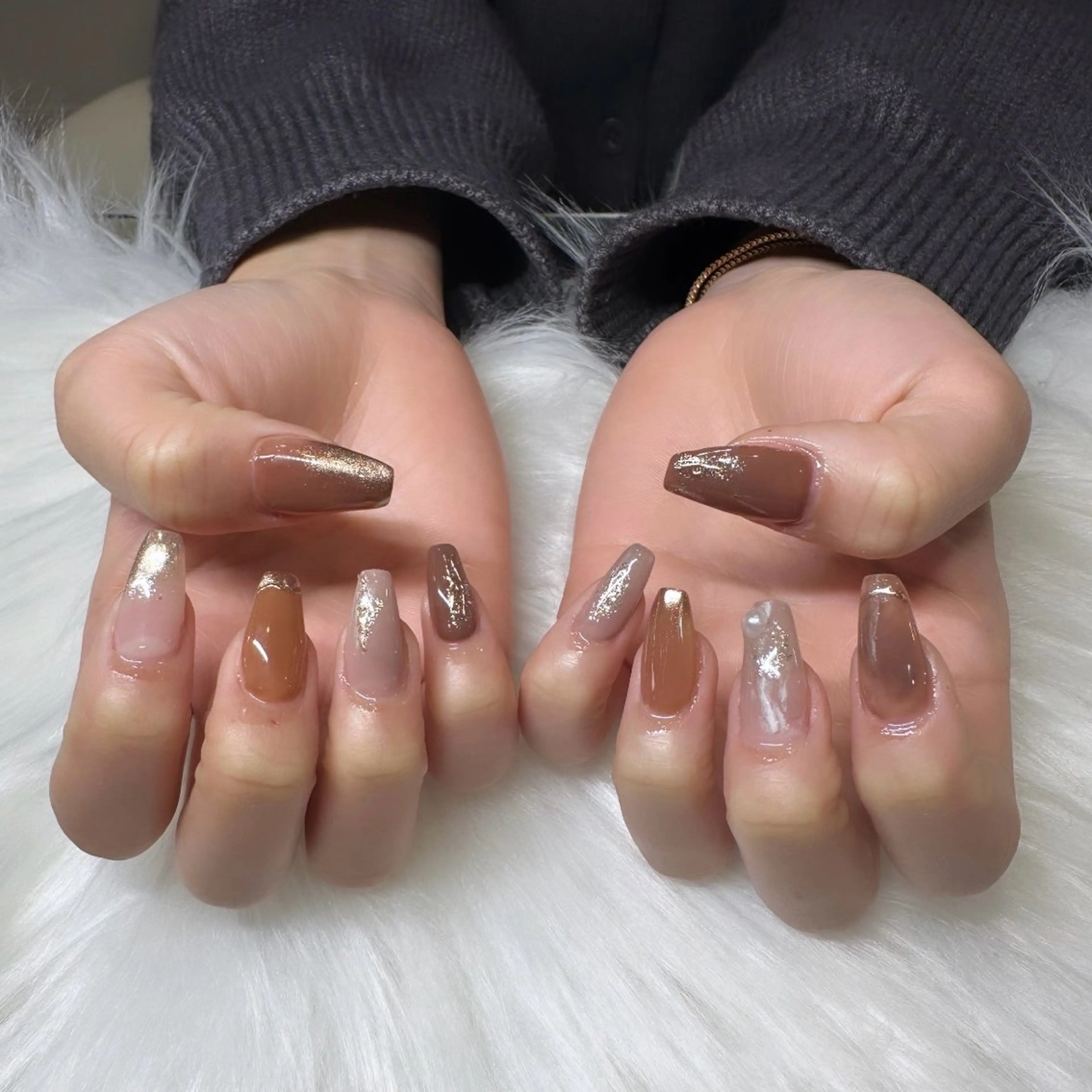 ネイル ハンドネイル ハンドケア Laula🤍 ayakaのネイルデザイン