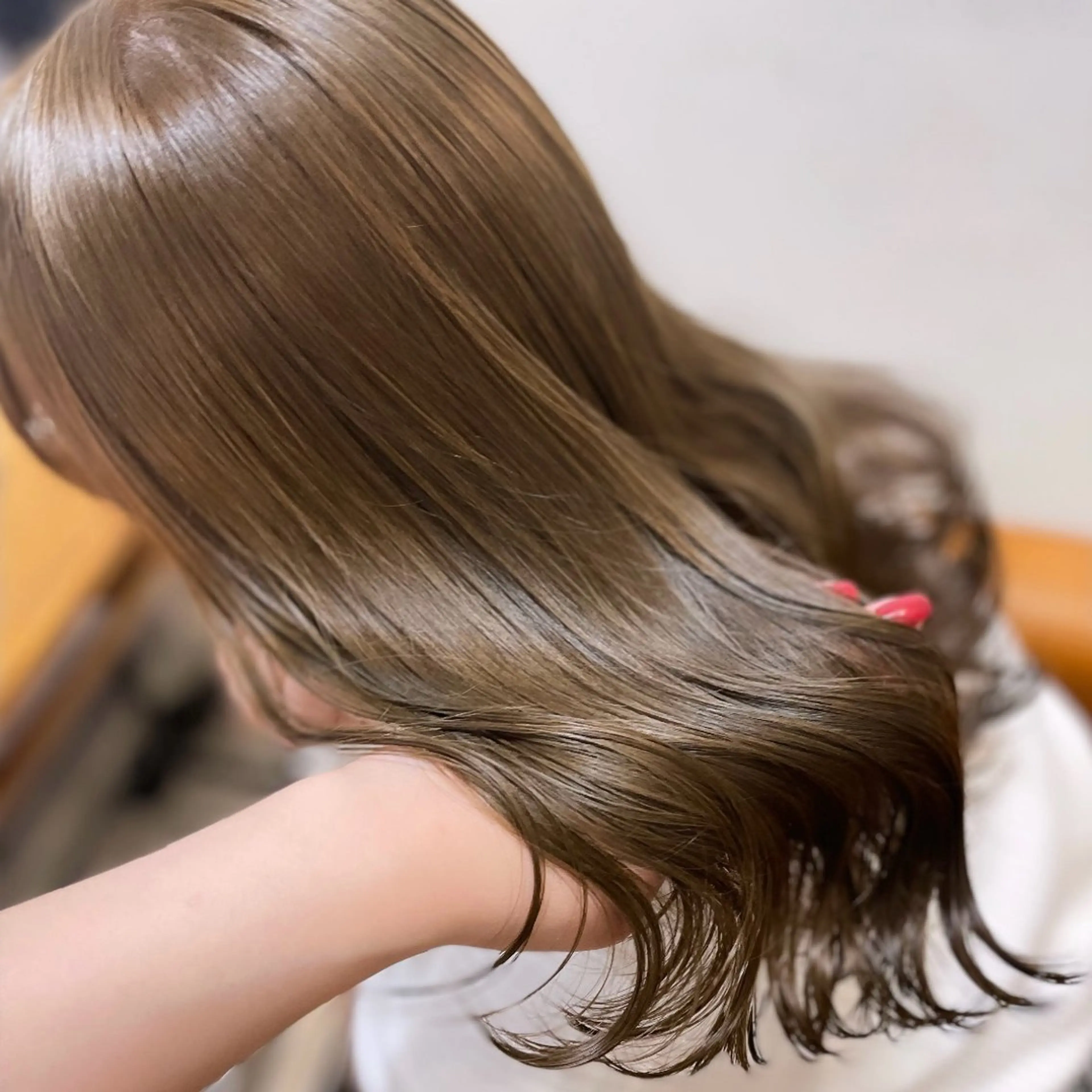 【ブリーチなし⭐️】ダブルカラー ＋10stepトリートメントの写真