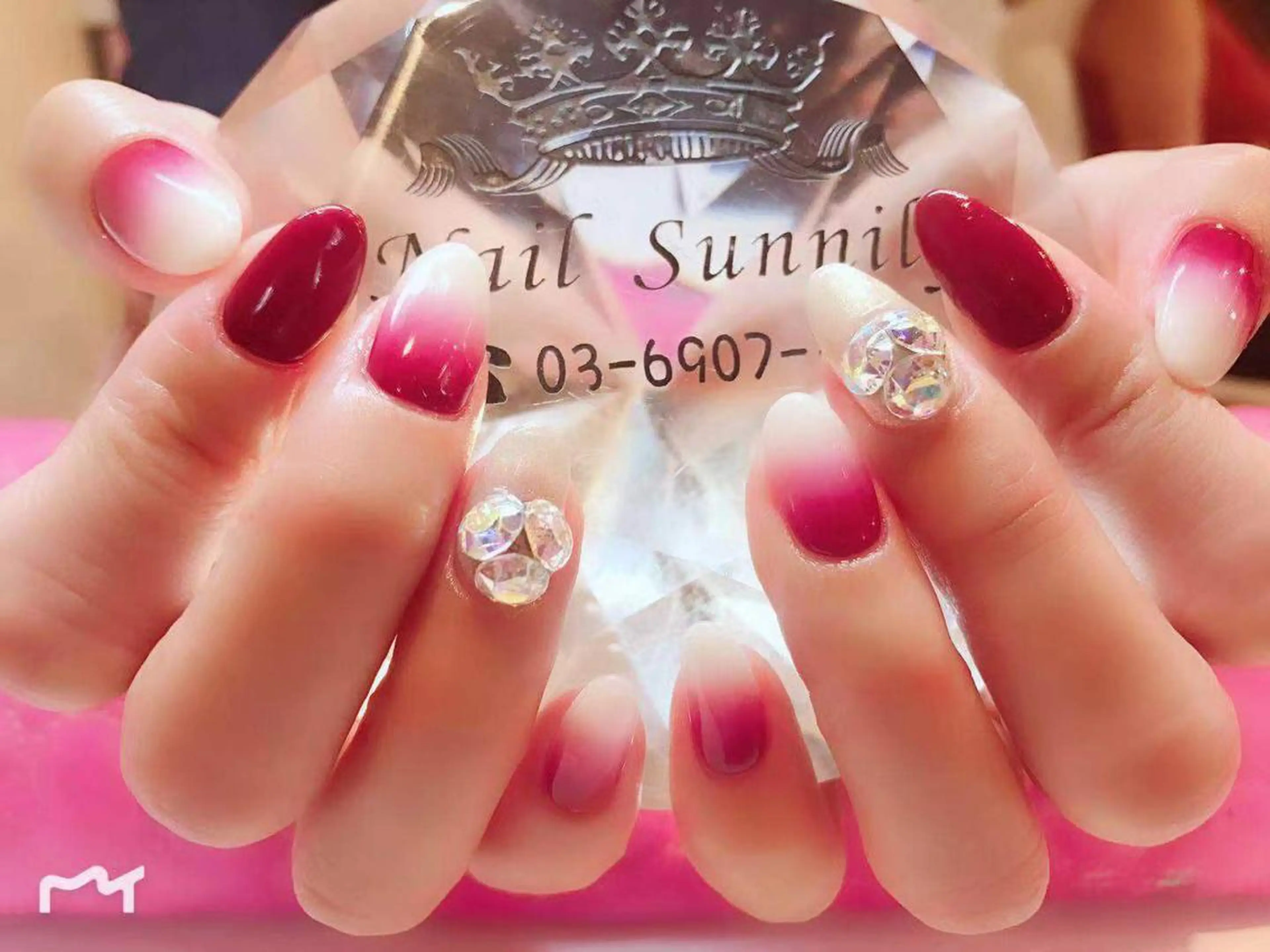 ネイル 長さだし専門店 M2　rikaのネイルデザイン