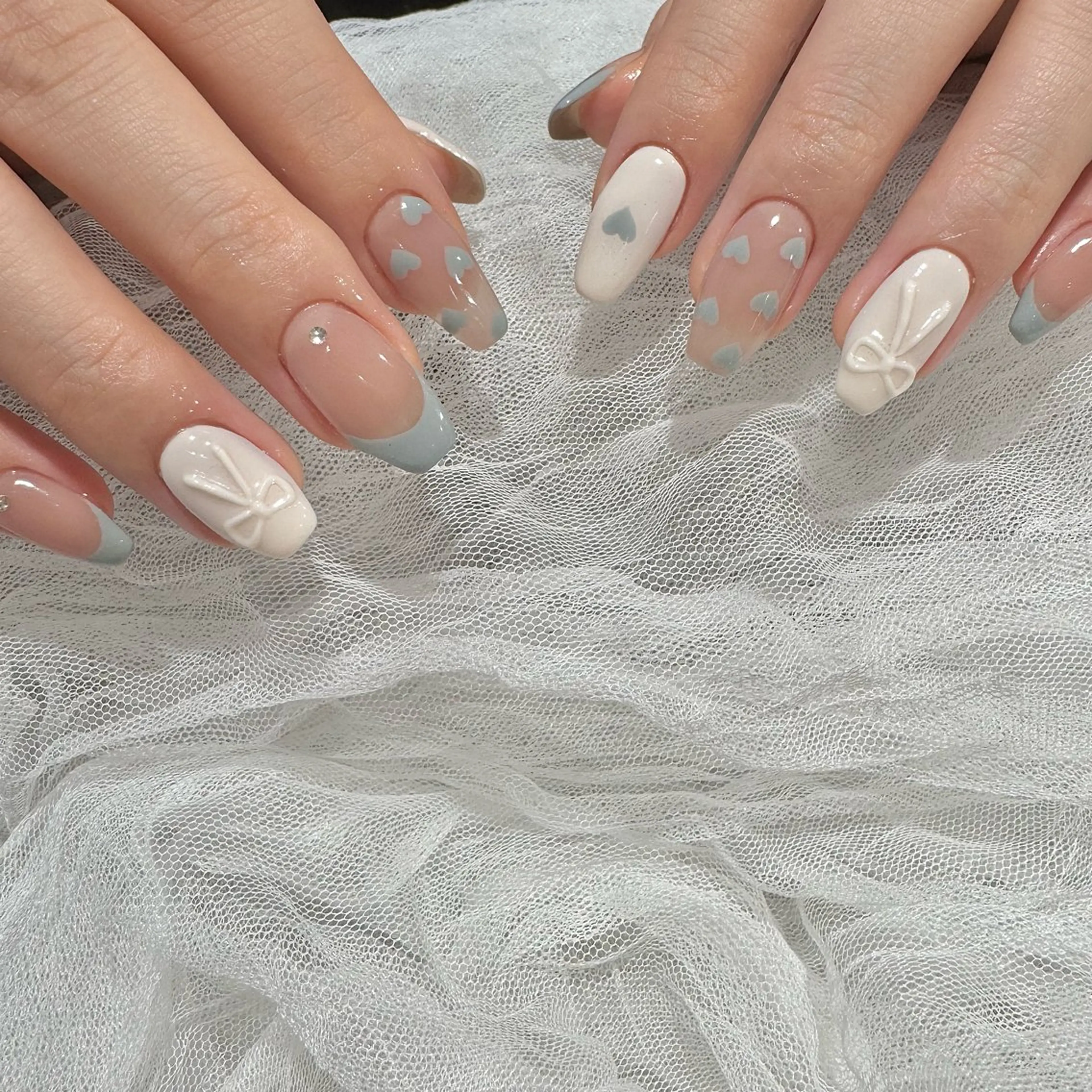 ネイル ハンドネイル 新井 ひなののネイルデザイン