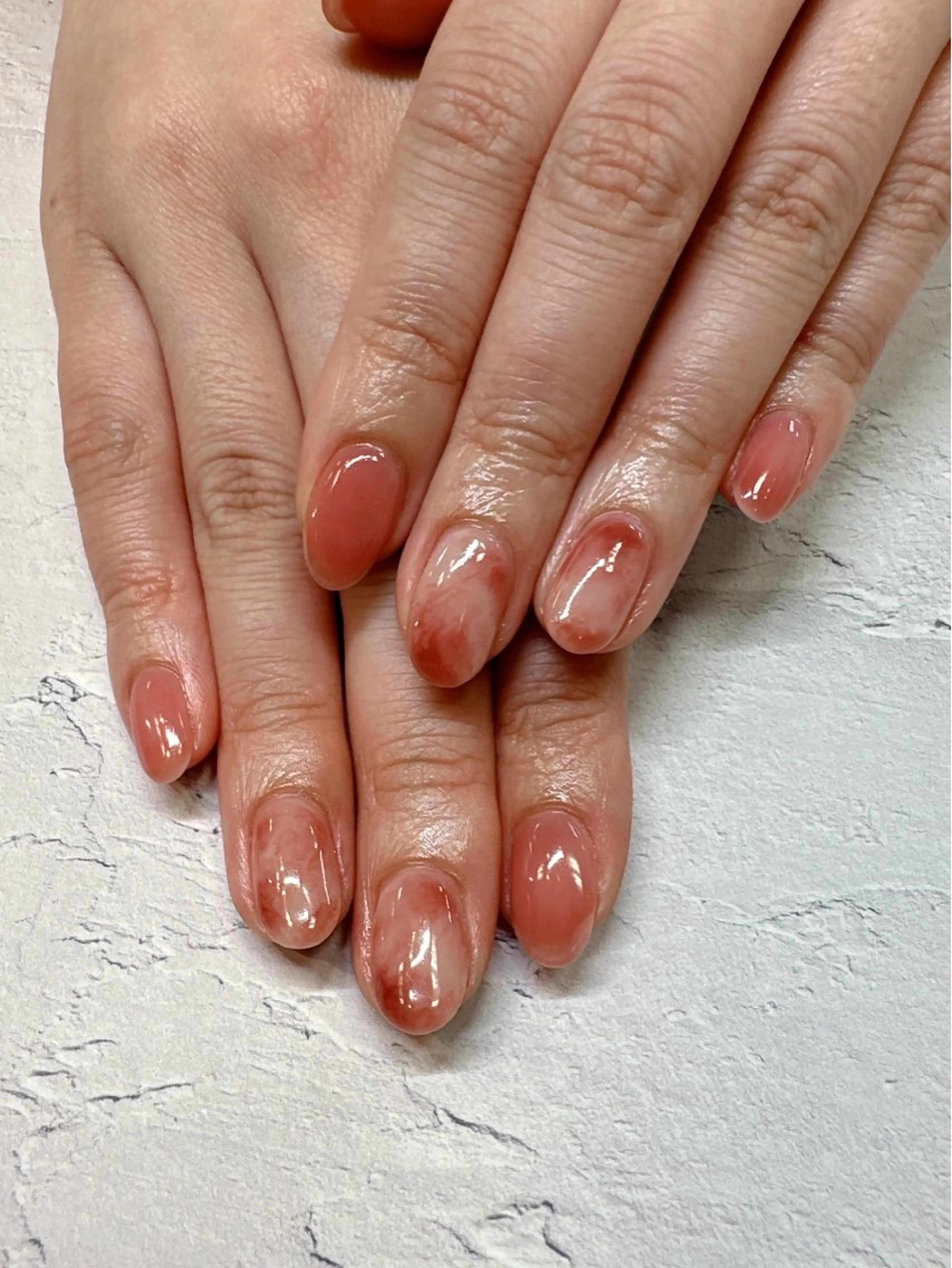 ネイル ワンカラーネイル ハンドネイル nailist SATO【銀座】のネイルデザイン