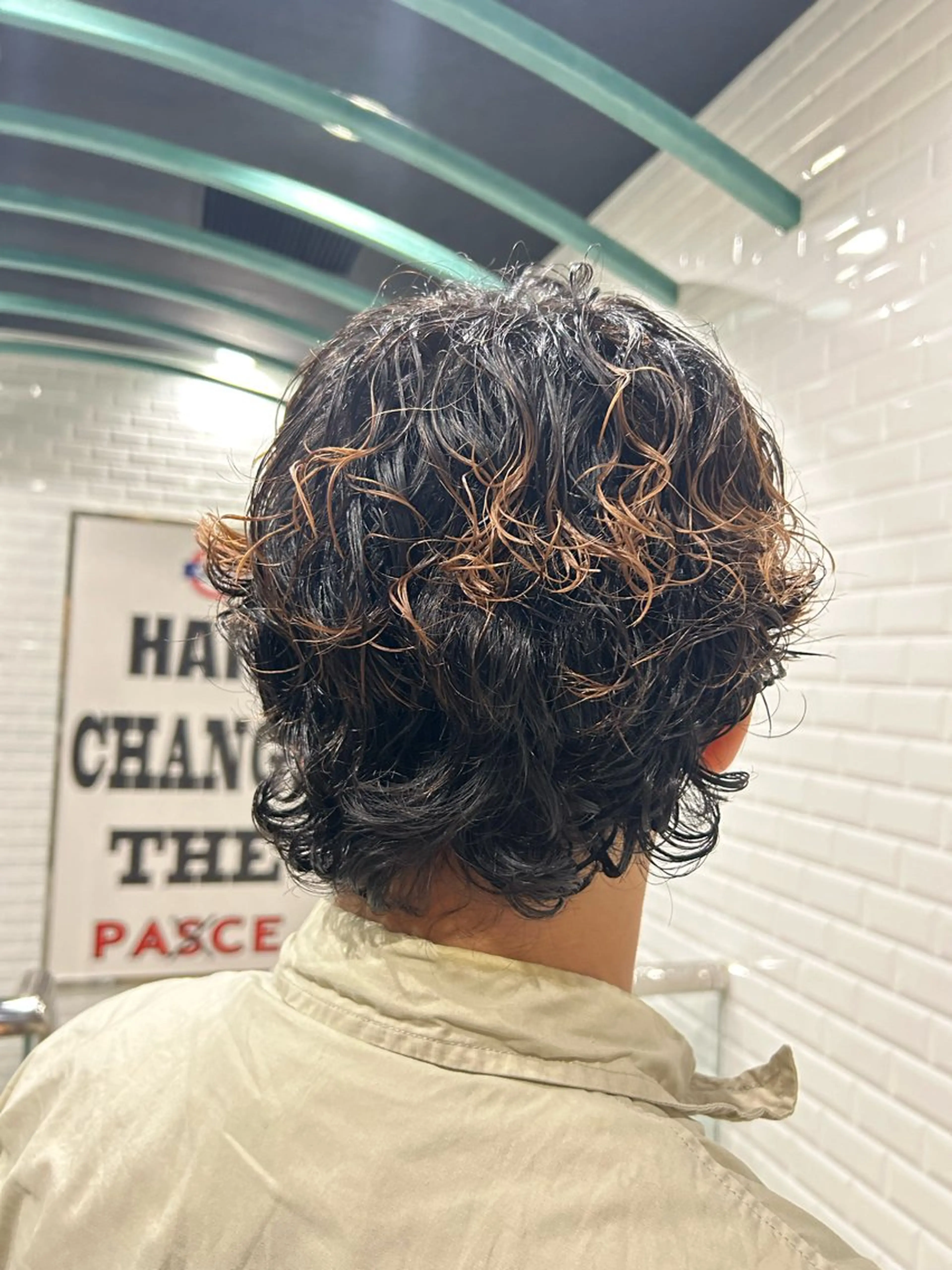 パーマ メンズ メンズパーマ For.c.c.c.c所属・近藤 ちかのヘアスタイル