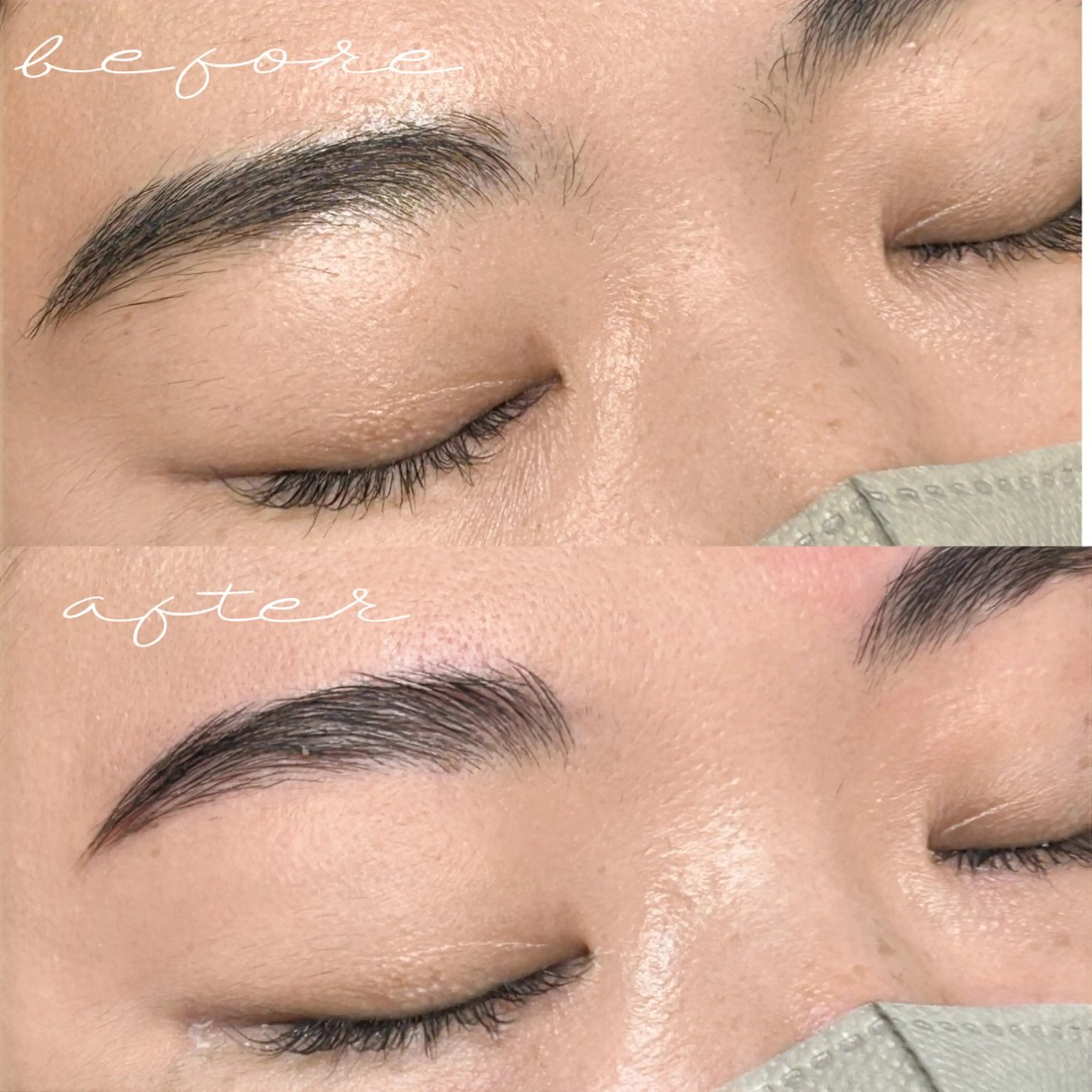 メンズ アイブロウ 眉毛&フェイス WAX専門ハルヒラリの眉毛・アイブロウイメージ