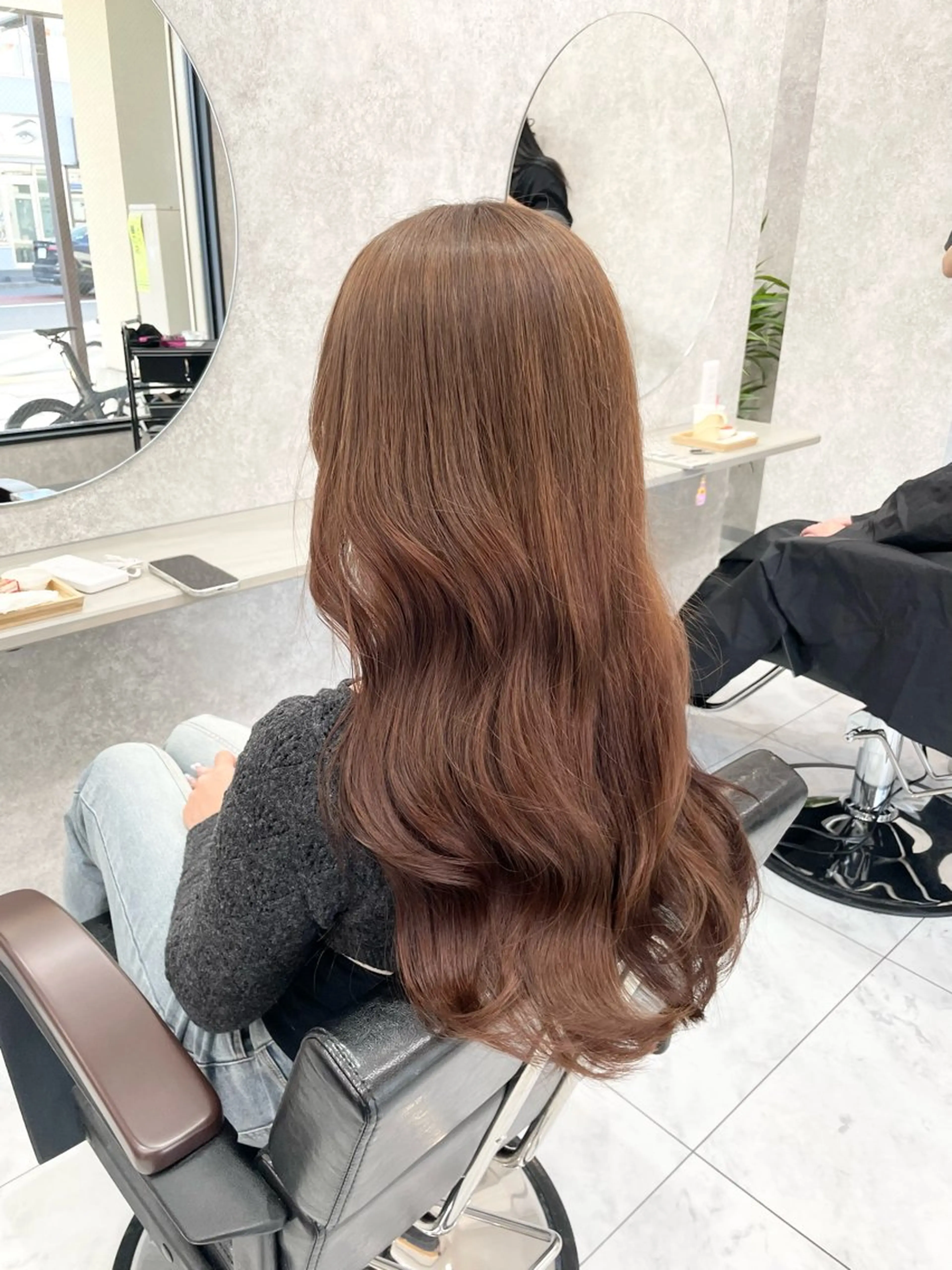 ロング 🦋ハイトーン🦋 石山 希理🦋のヘアスタイル