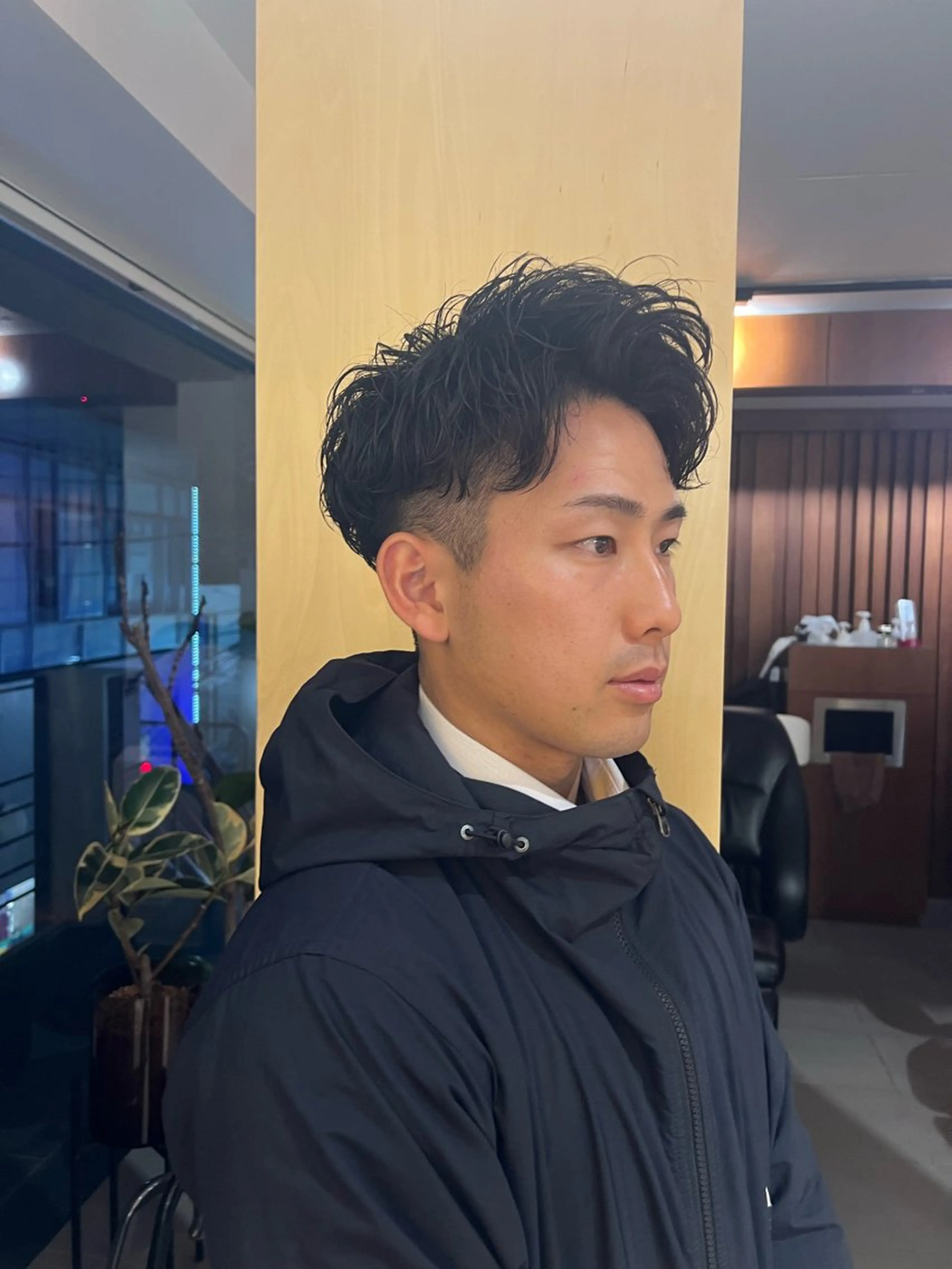 パーマ メンズ fifth神宮前 HIN★T★のヘアスタイル