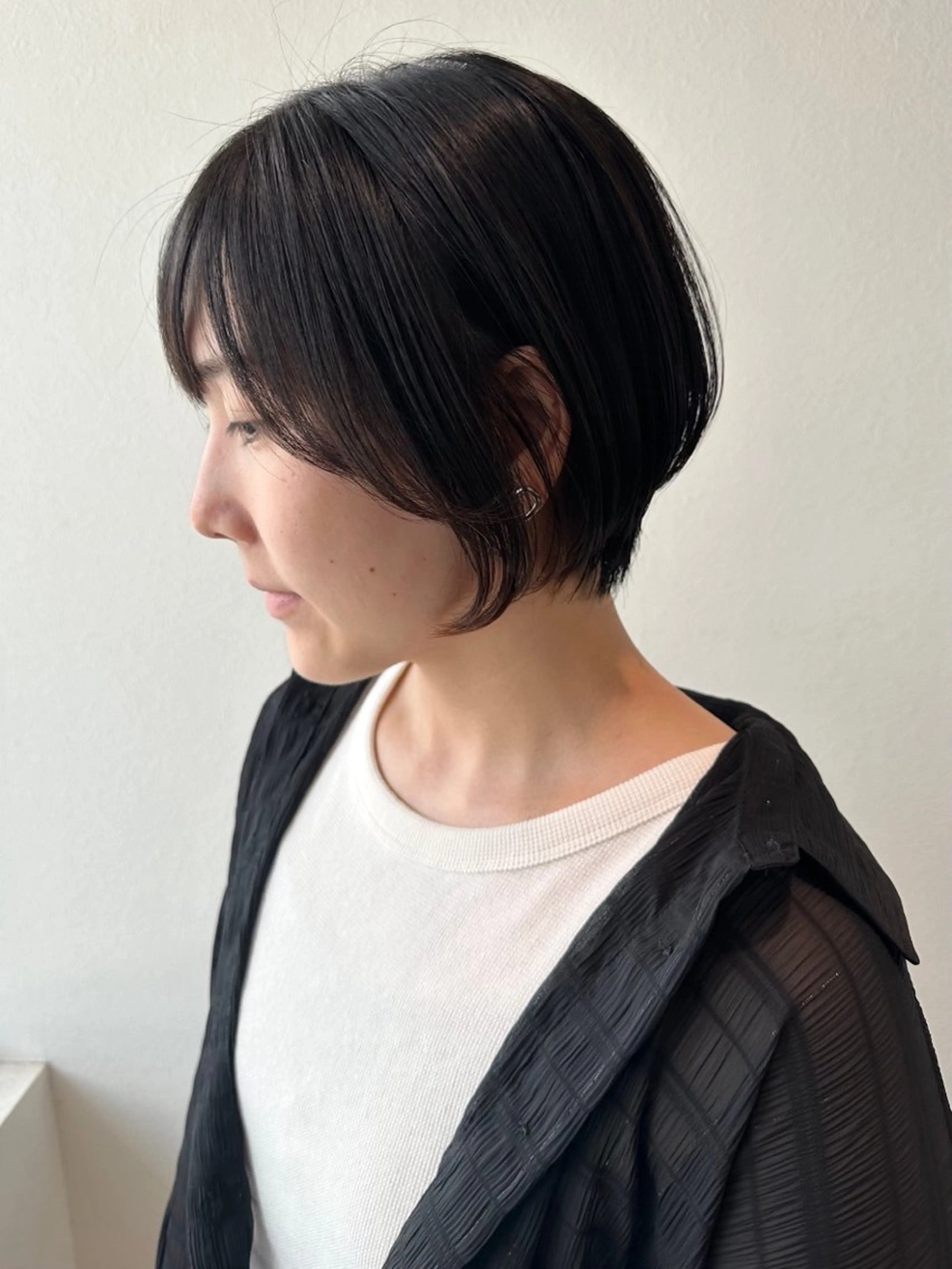 ショート 野田 カレンのヘアスタイル