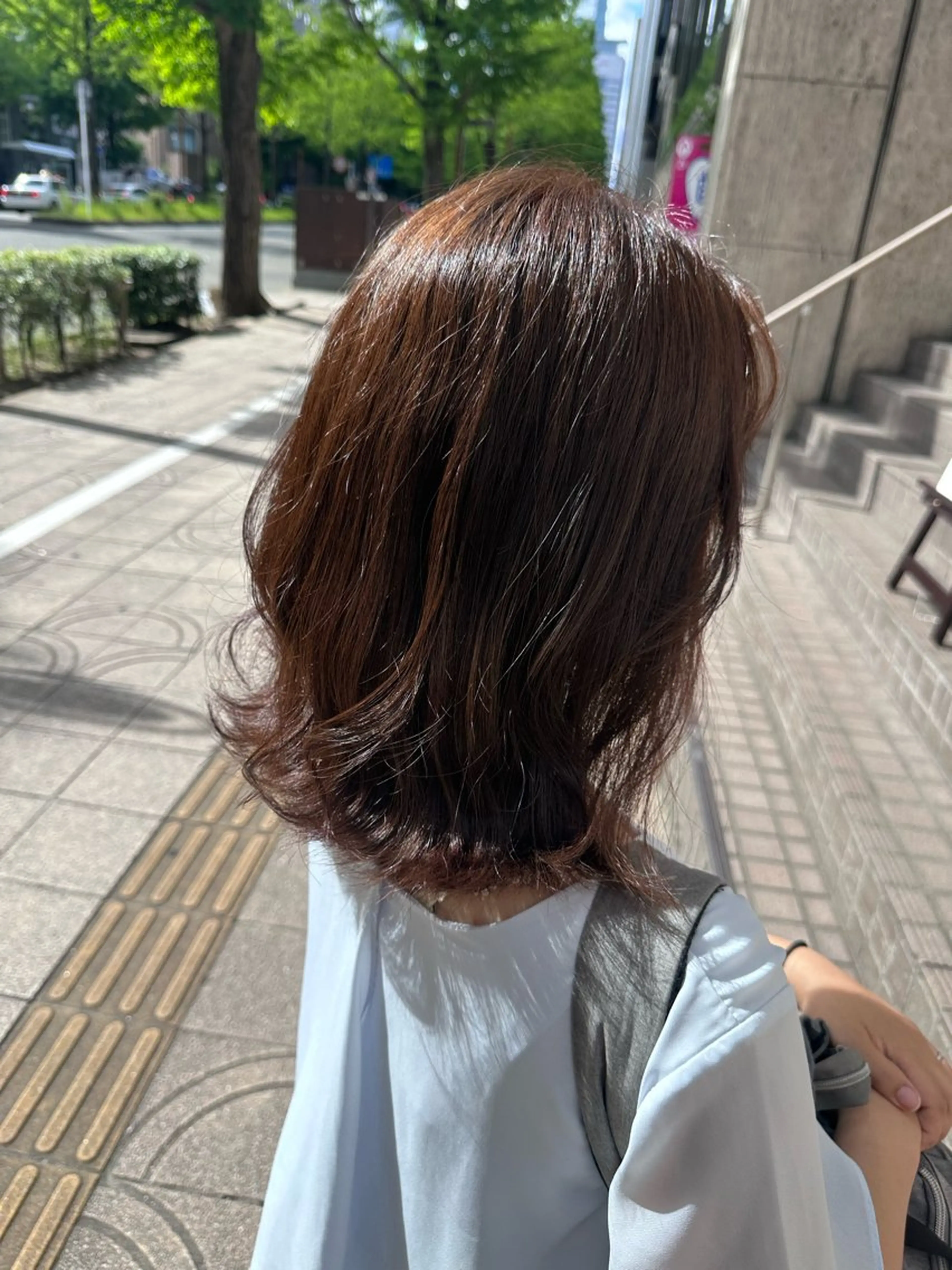 ミディアム カラー 🖤neo 🖤のヘアスタイル