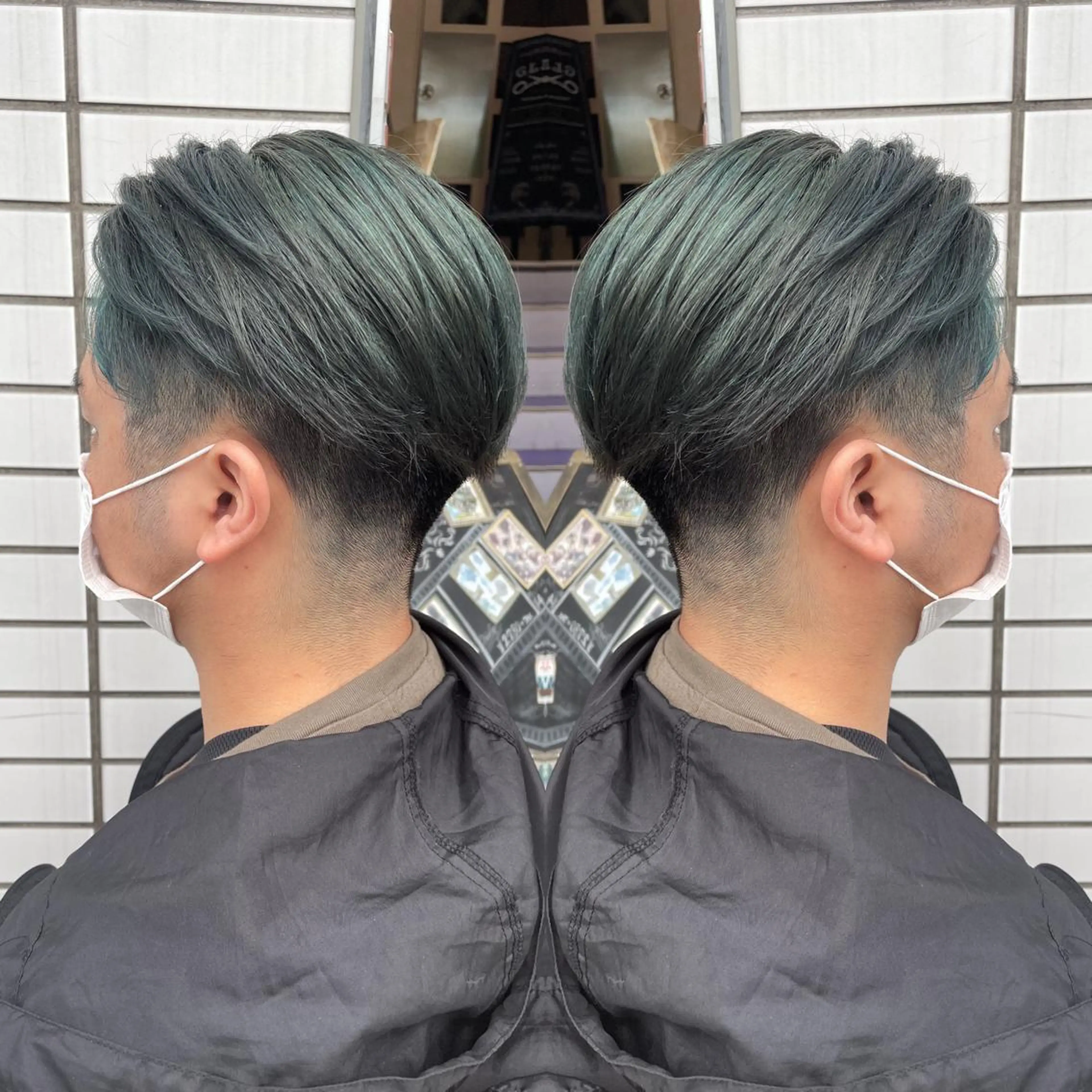 ショート カラー 👑派手髪/カット 👑ANRYのヘアスタイル