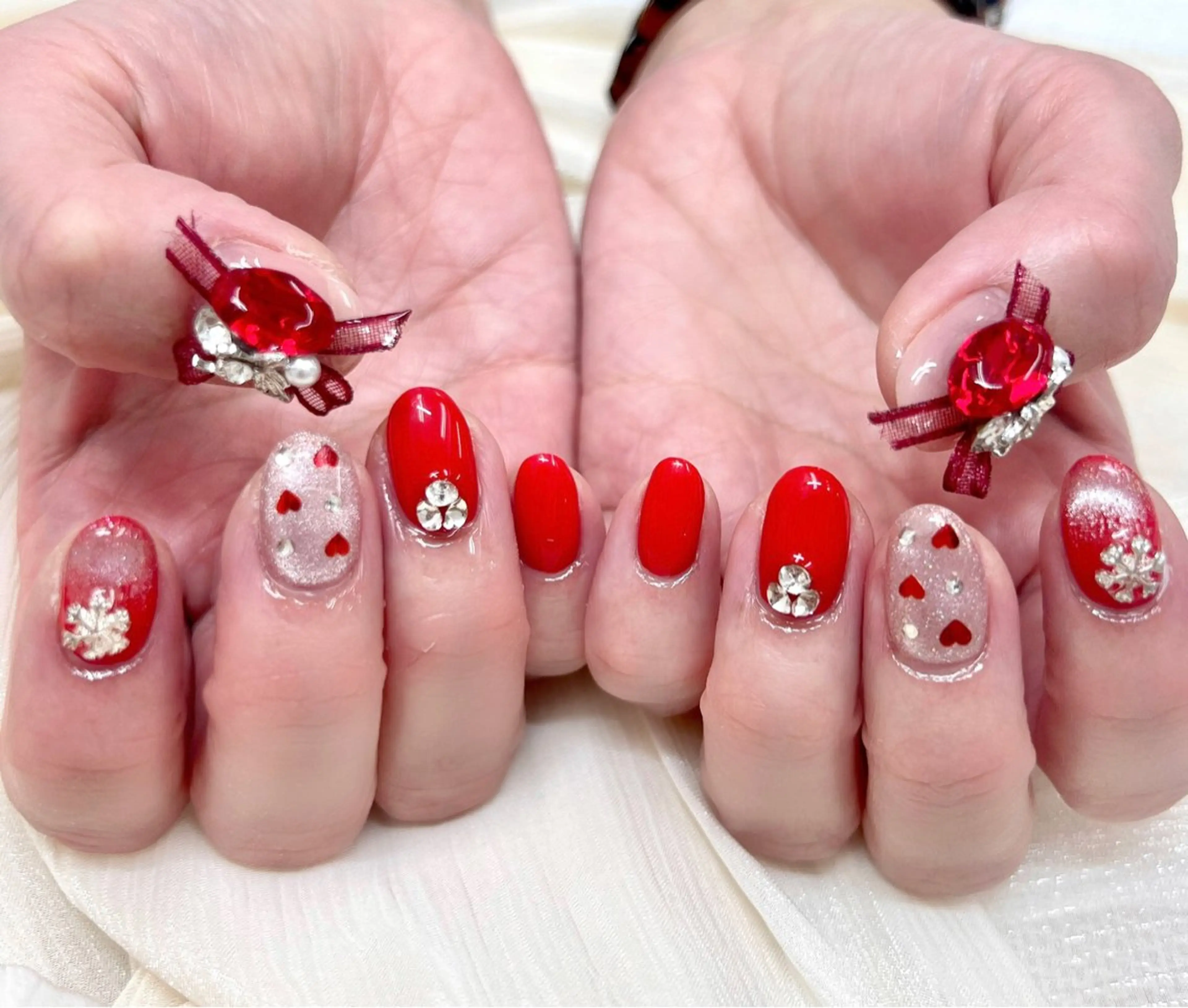 ネイル ハンドネイル Tinicoo Yuki ❄️のネイルデザイン