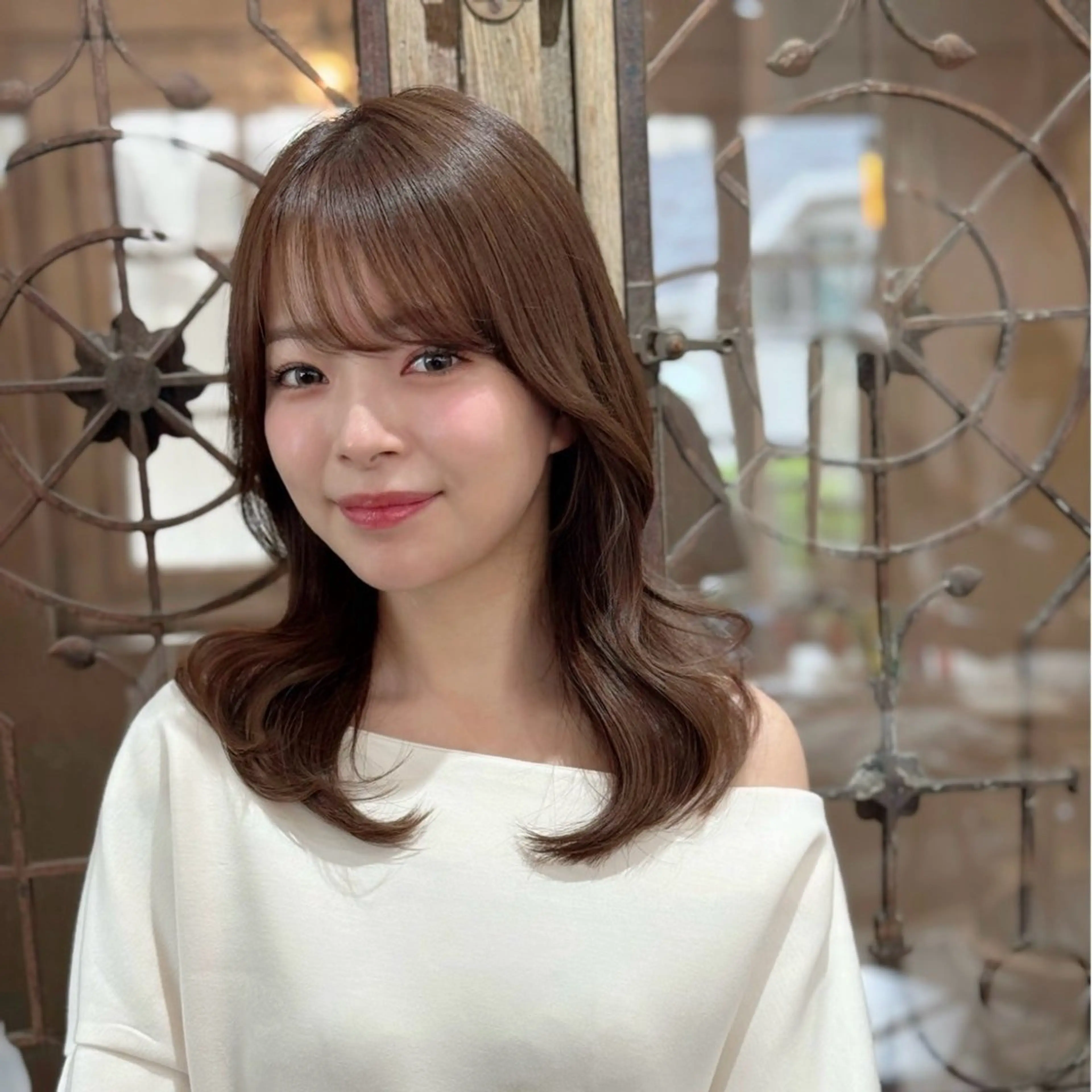 セミロング カラー メンズパーマ /髪質改善/はるたのヘアスタイル