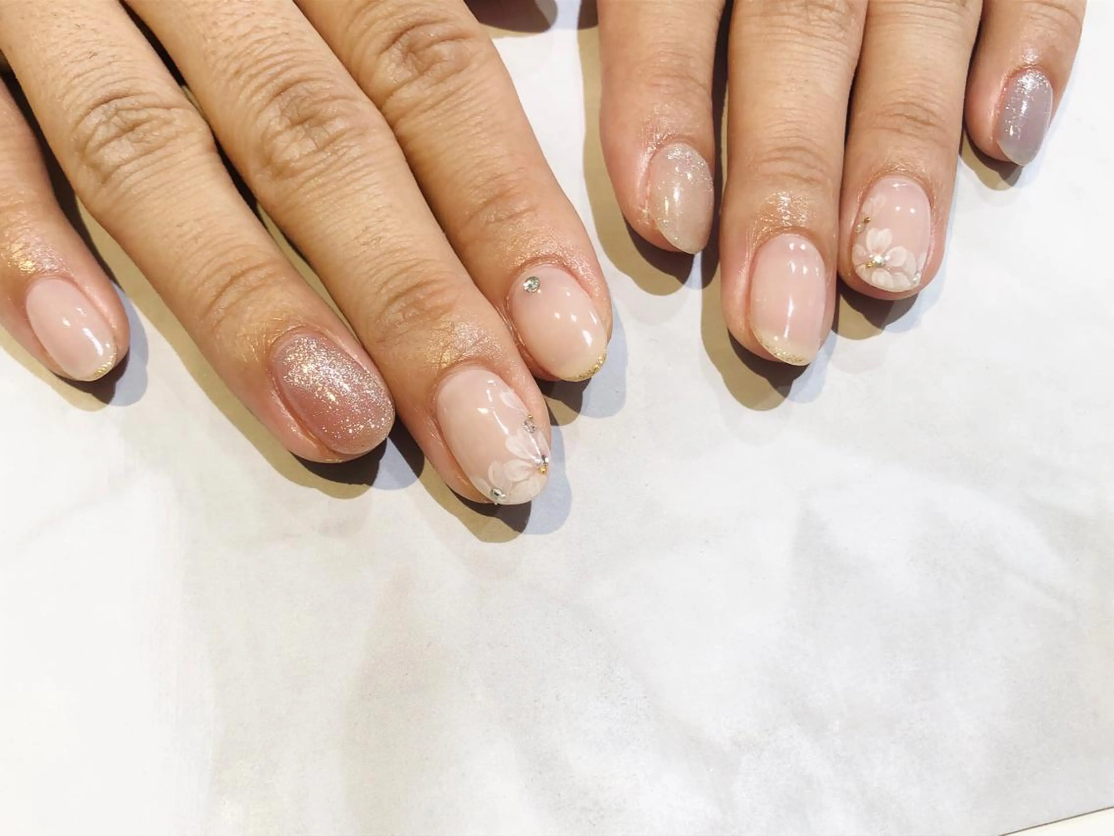 ネイル 舞田 苑香のネイルデザイン