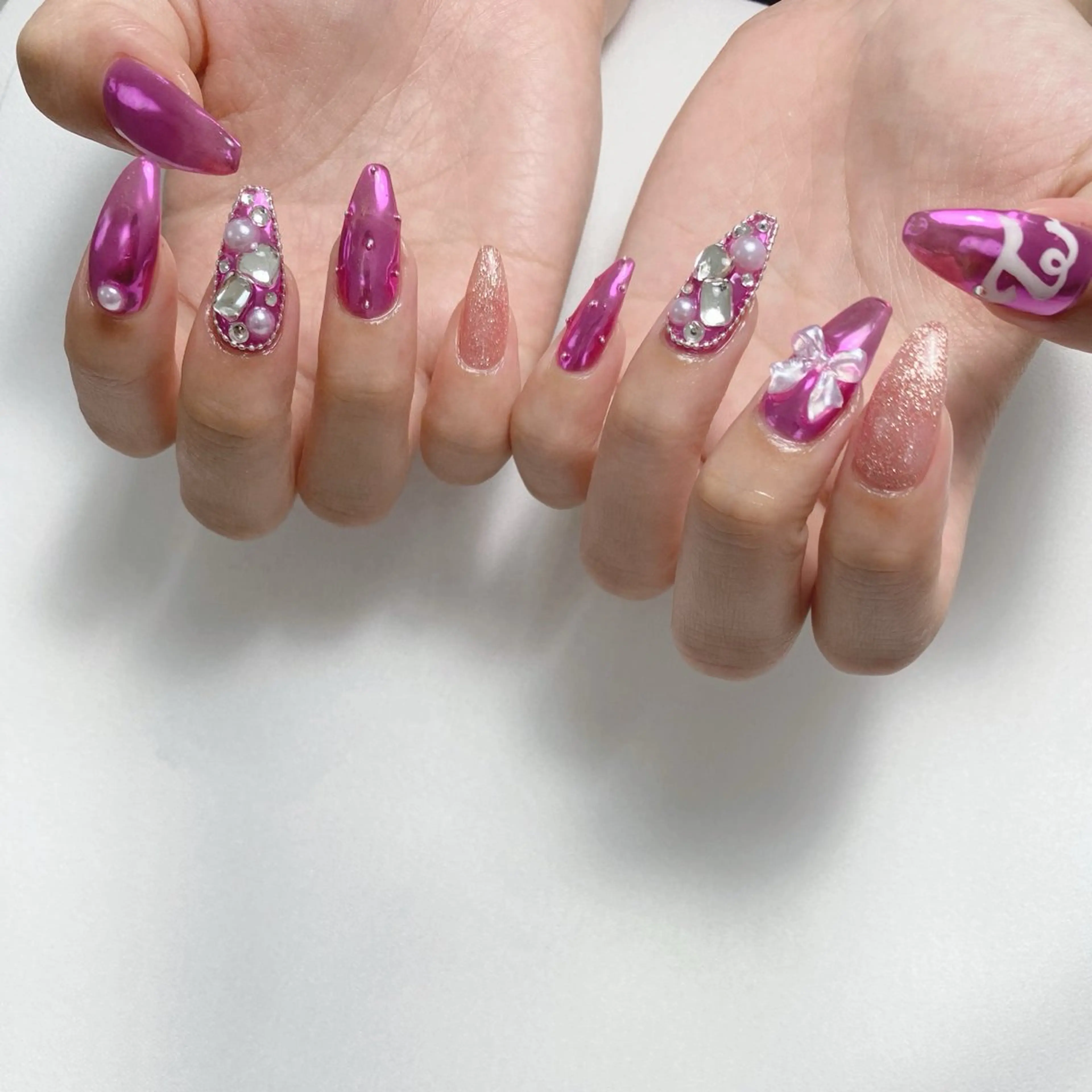 🌸オフなし🌸10本持ち込み手書きアート✍🏻の写真