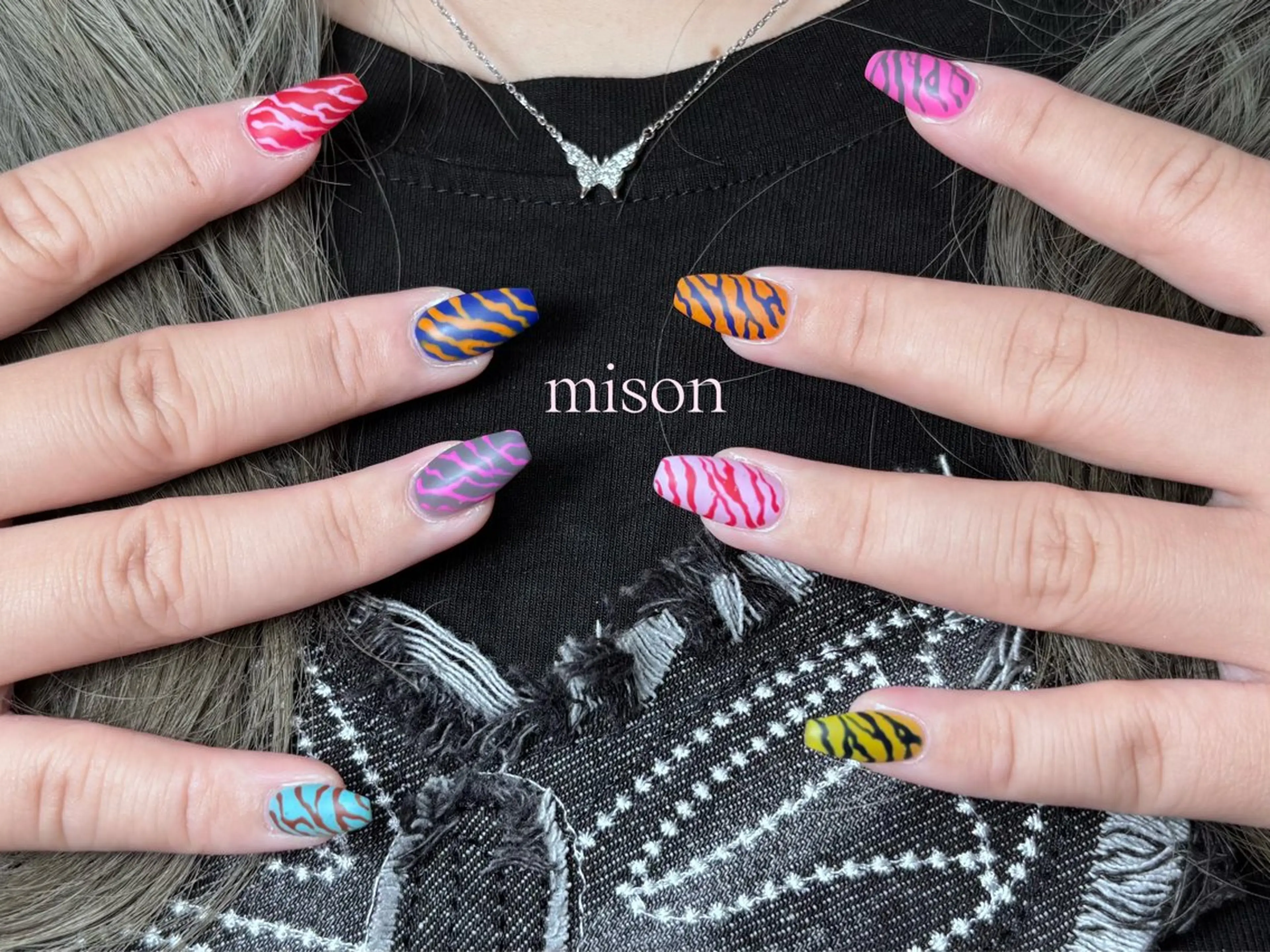 ネイル mison所属・mison 安形友花のネイルデザイン