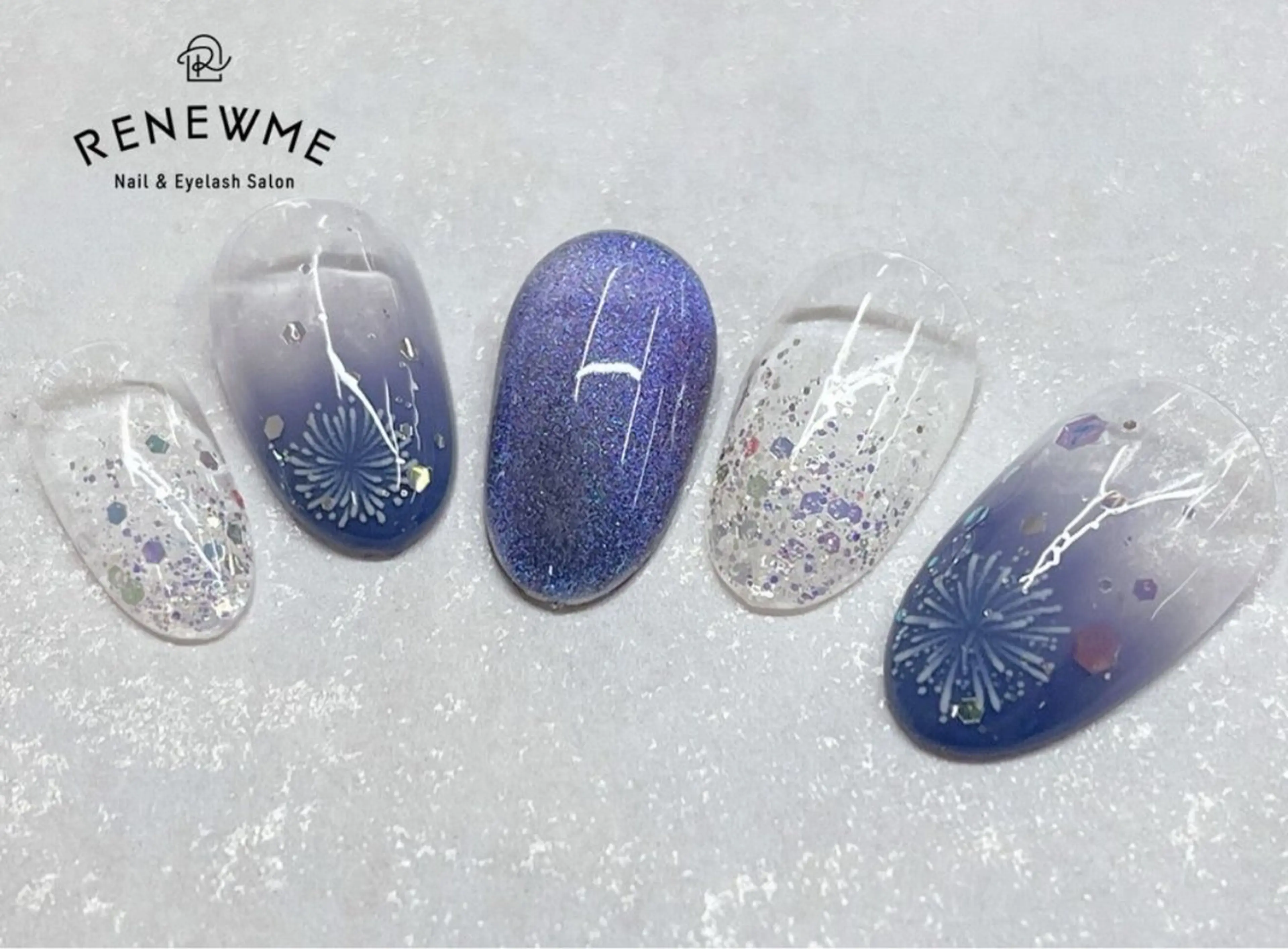 ネイル レニューム祖師ヶ谷大蔵店所属・RENEWME Senaのネイルデザイン