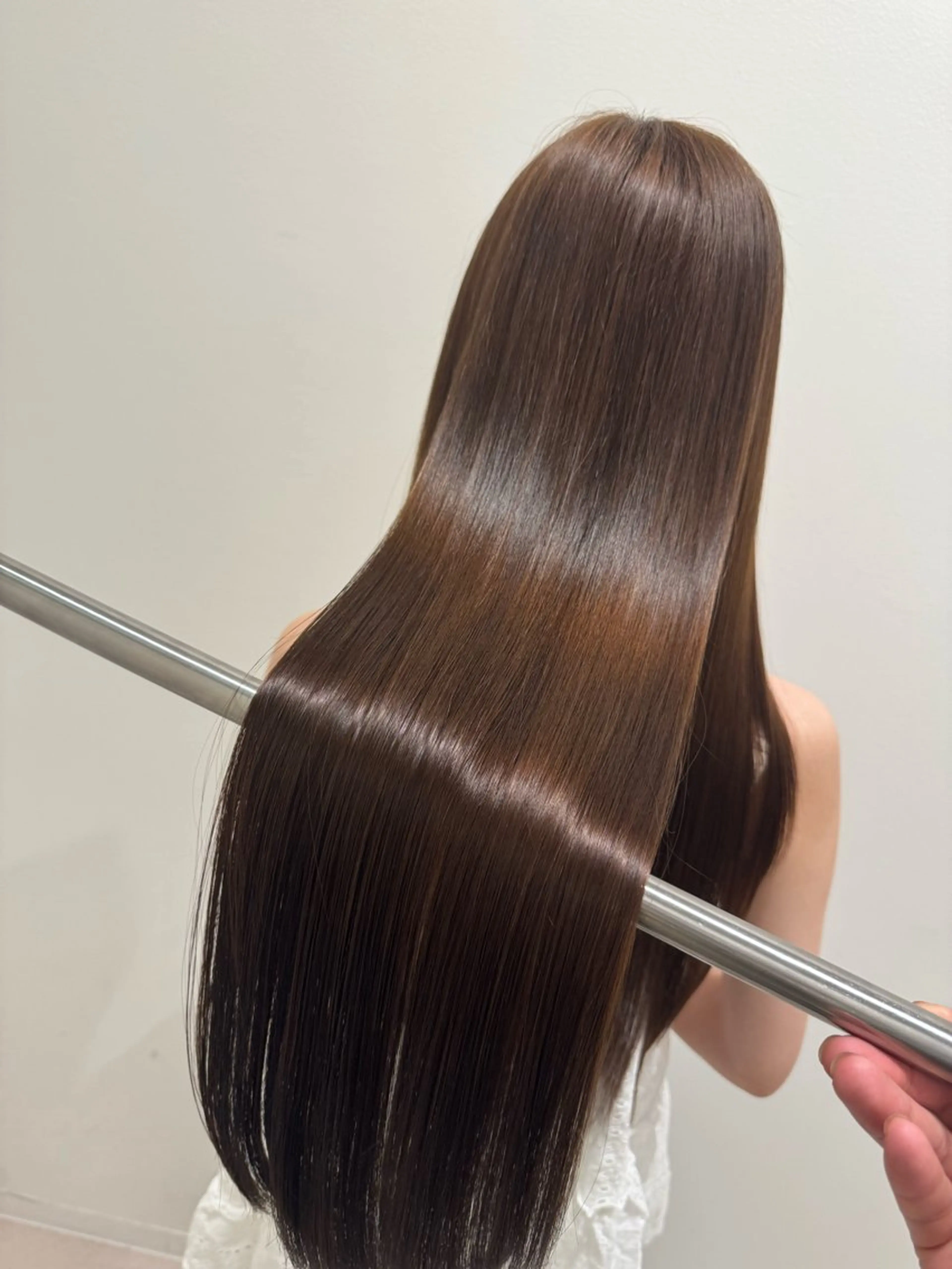 ロング カラー カット ヘアカラー トリートメント 心斎橋 美髪職人　近江のヘアスタイル