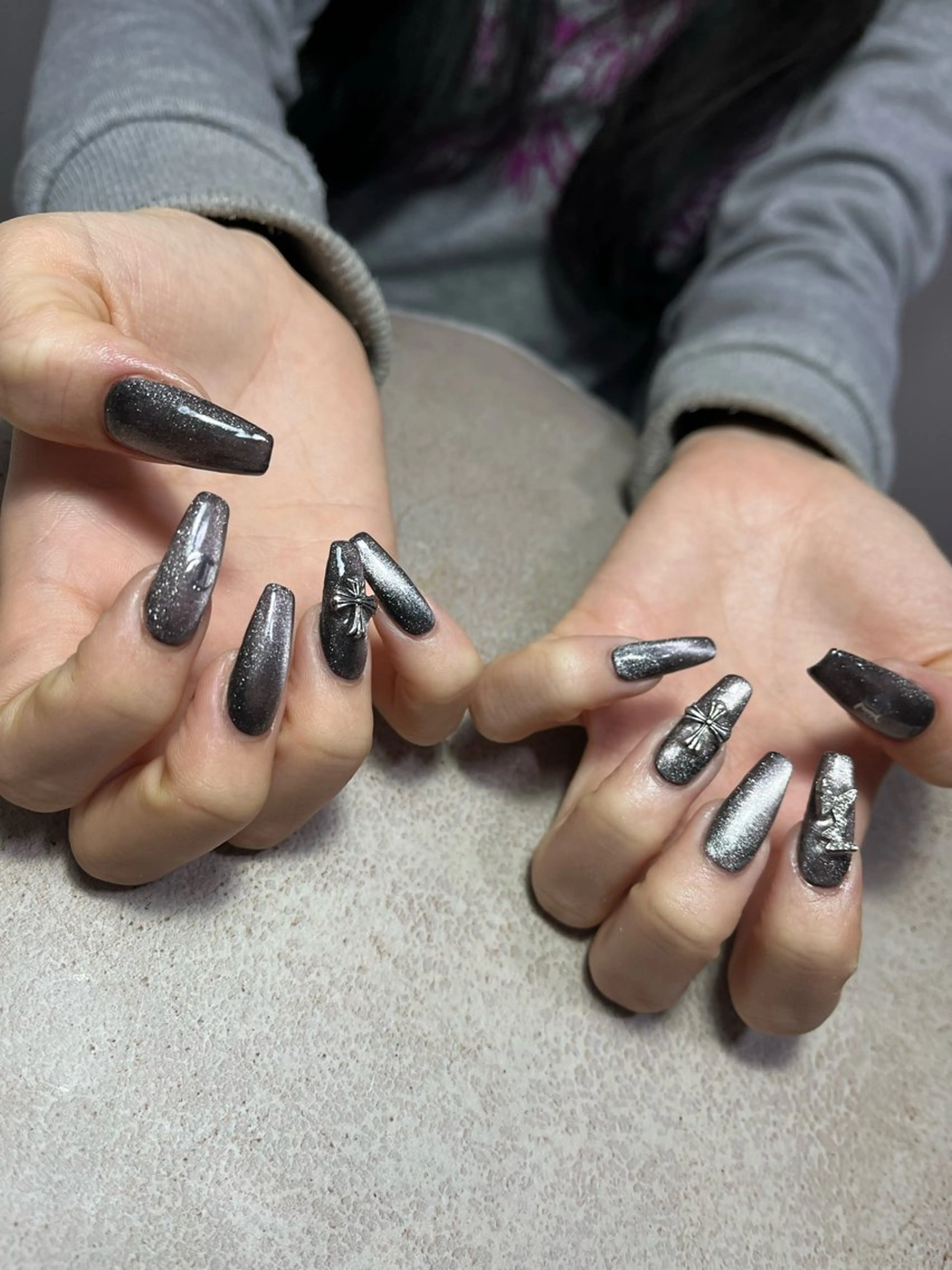 ネイル ハンドネイル goldgleams ちなのネイルデザイン