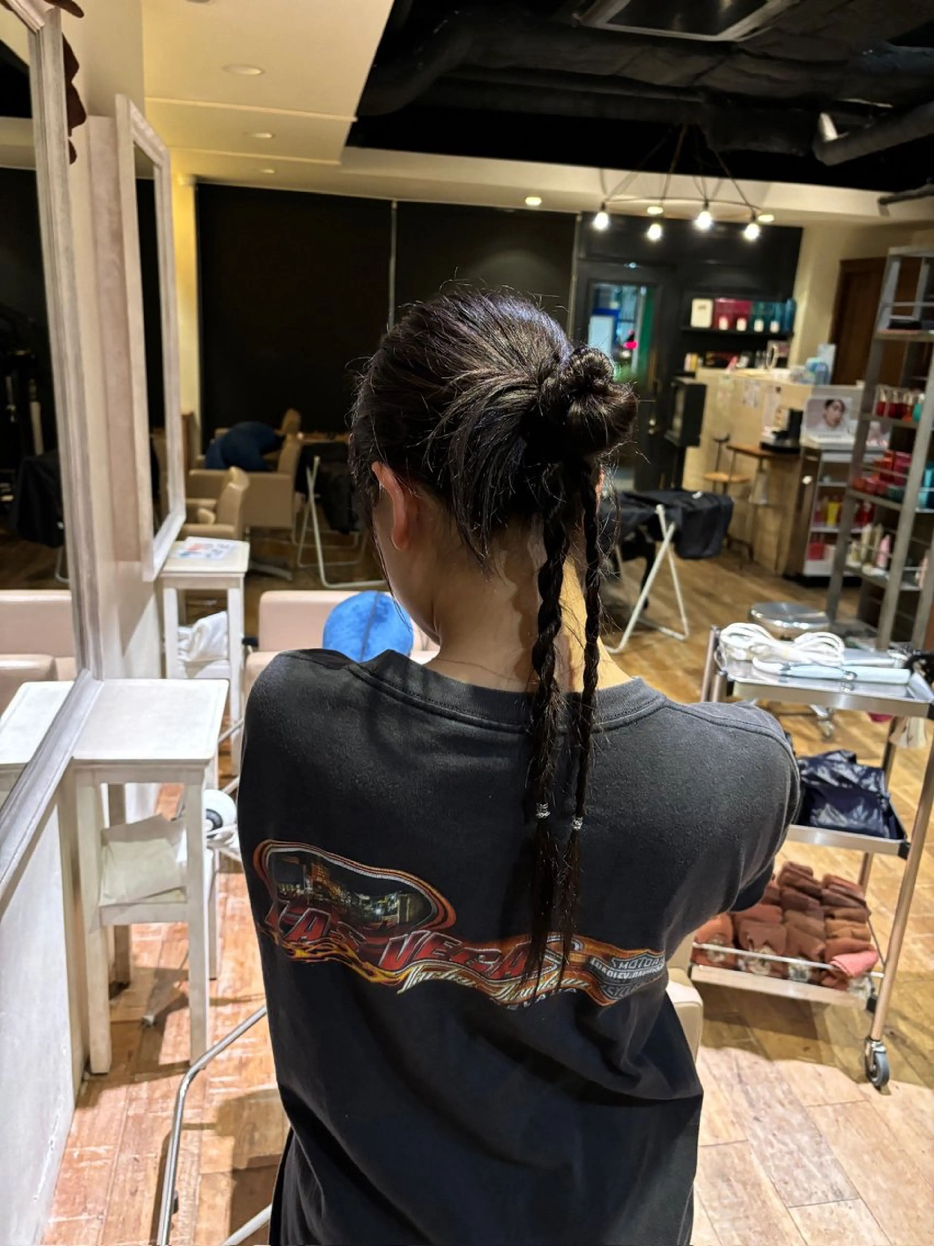 ヘアアレンジ ボブ/レイヤー/ 梅田/天野川奈緒のヘアスタイル