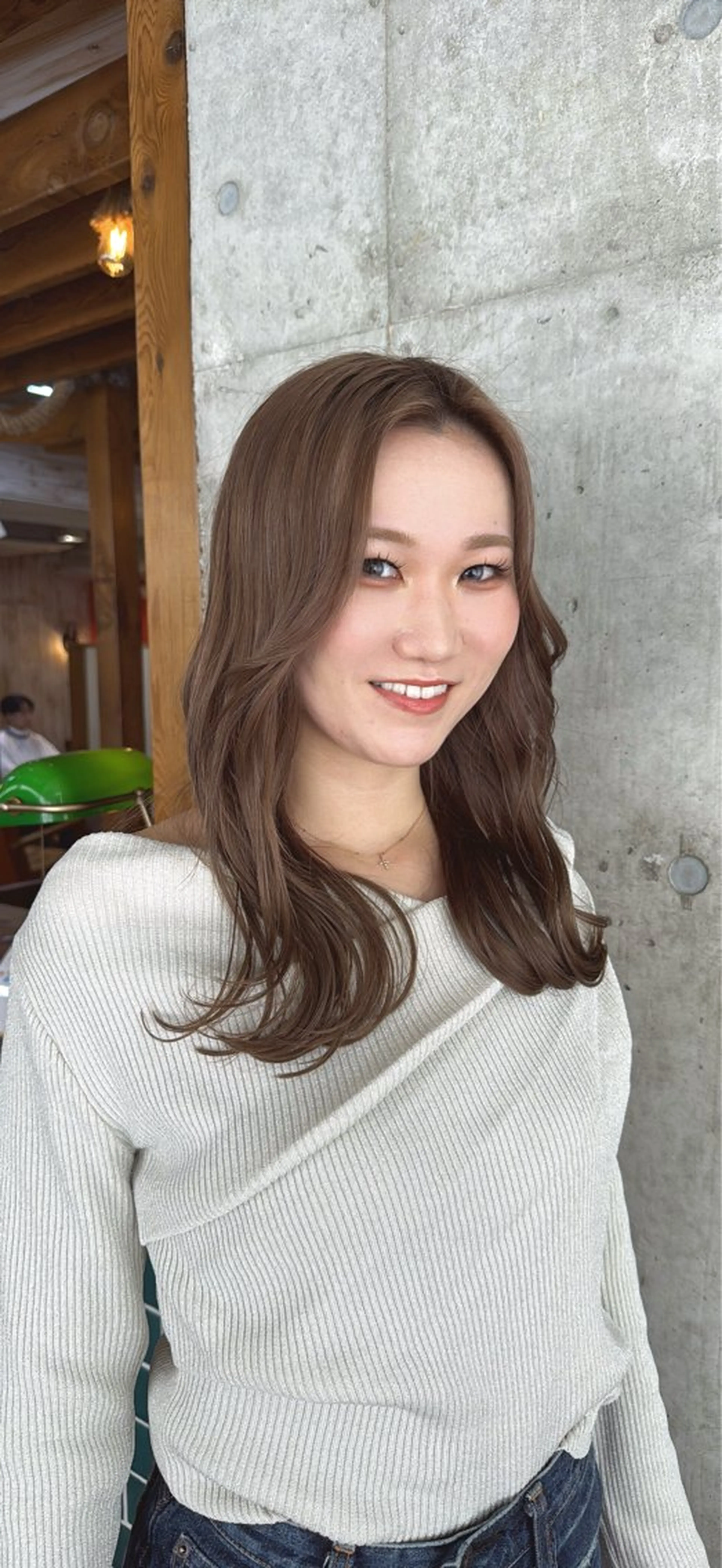 ロング カラー カット ヘアカラー トリートメント 🎨デザイン🥇 美髪・艶髪 日暮千敬のヘアスタイル