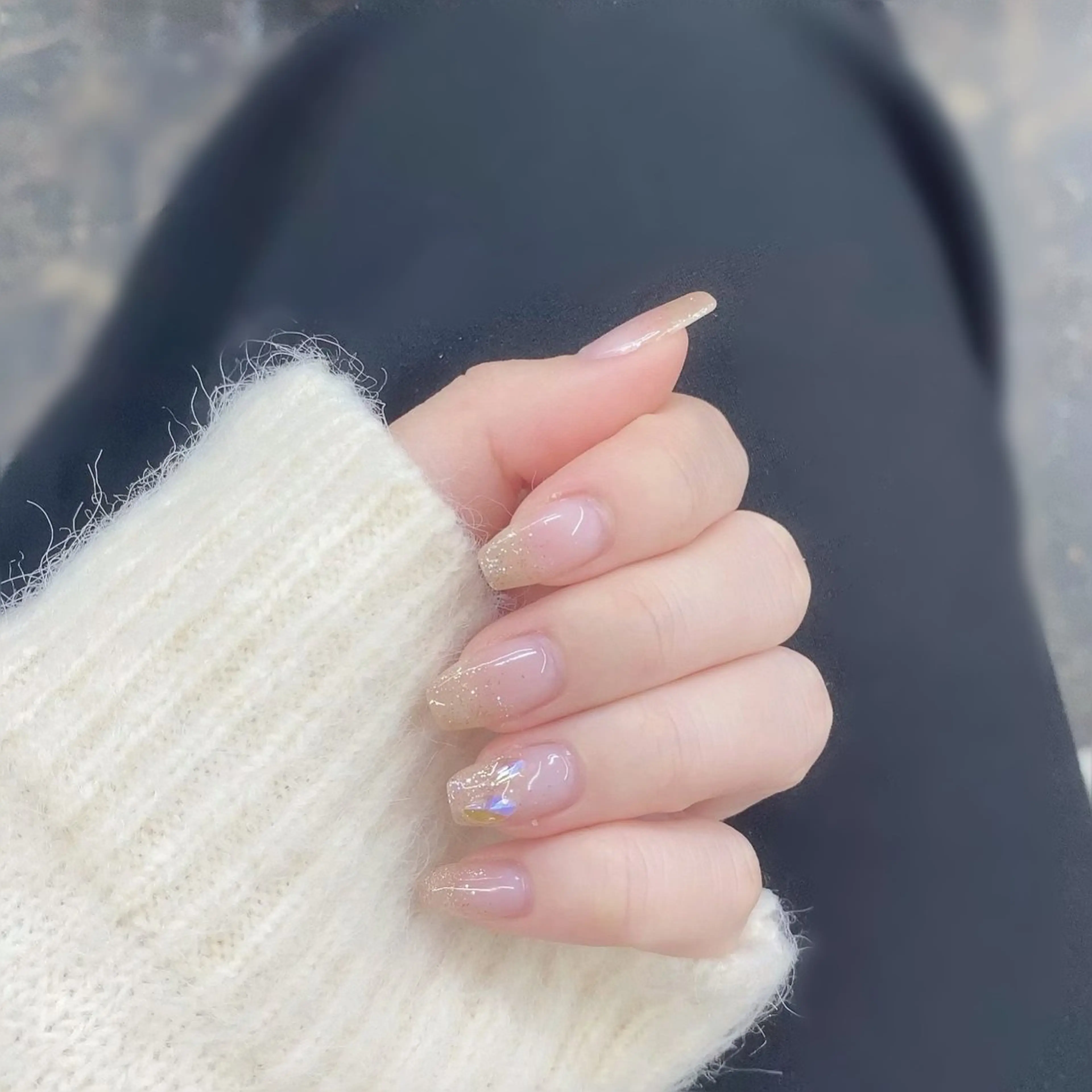 🫧ラメグラデーション🫧【オフあり】ご新規¥5,770/再来¥6,770（別途オフ代）の写真