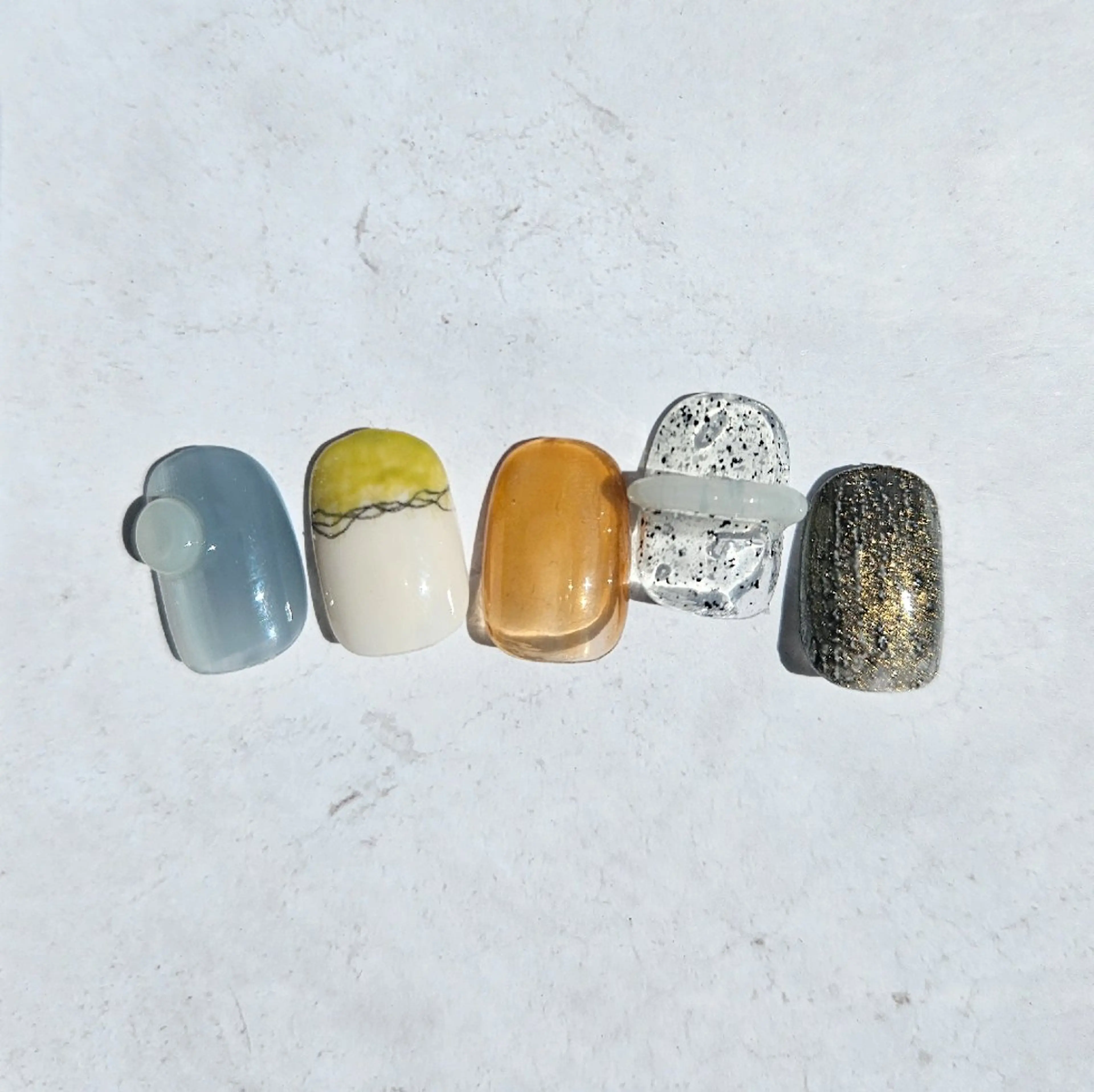 ネイル アートネイル ニュアンスネイル シンプルネイル ハンドネイル Nailsalon manoのネイルデザイン