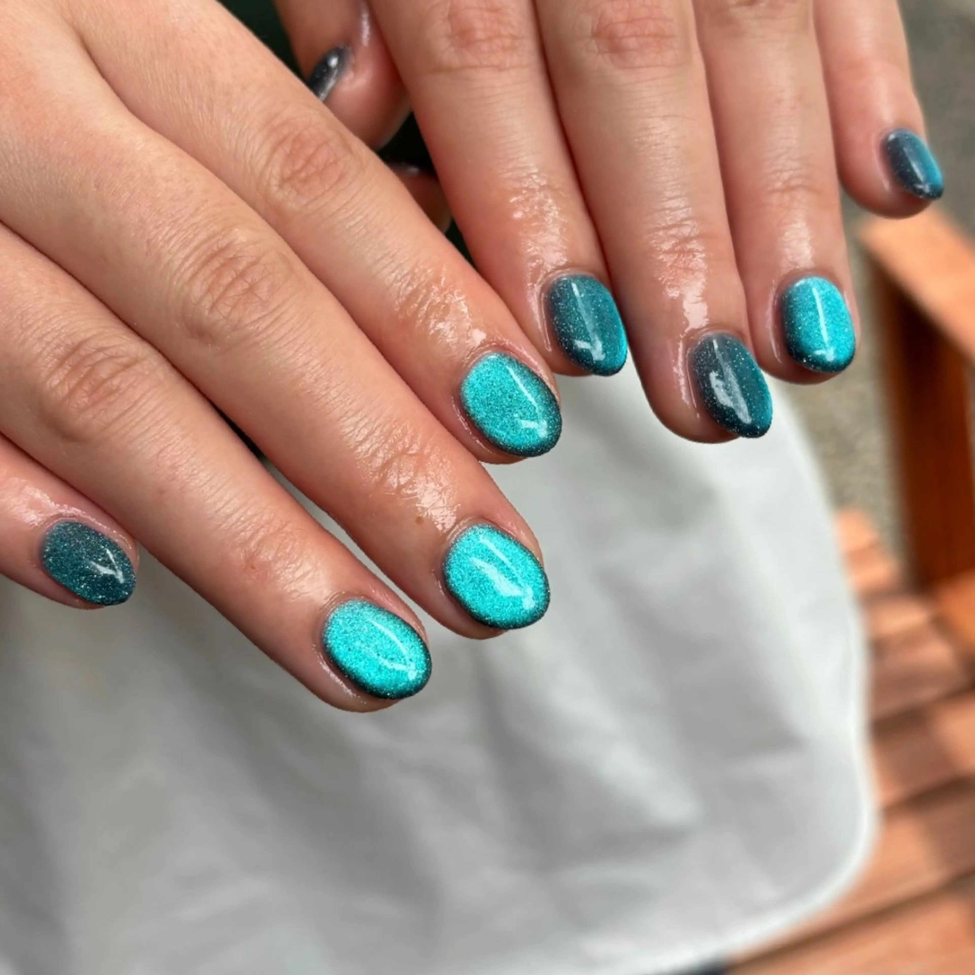 ネイル マグネットネイル マグネットワンカラー ワンカラーネイル ハンドネイル Miley nailのネイルデザイン