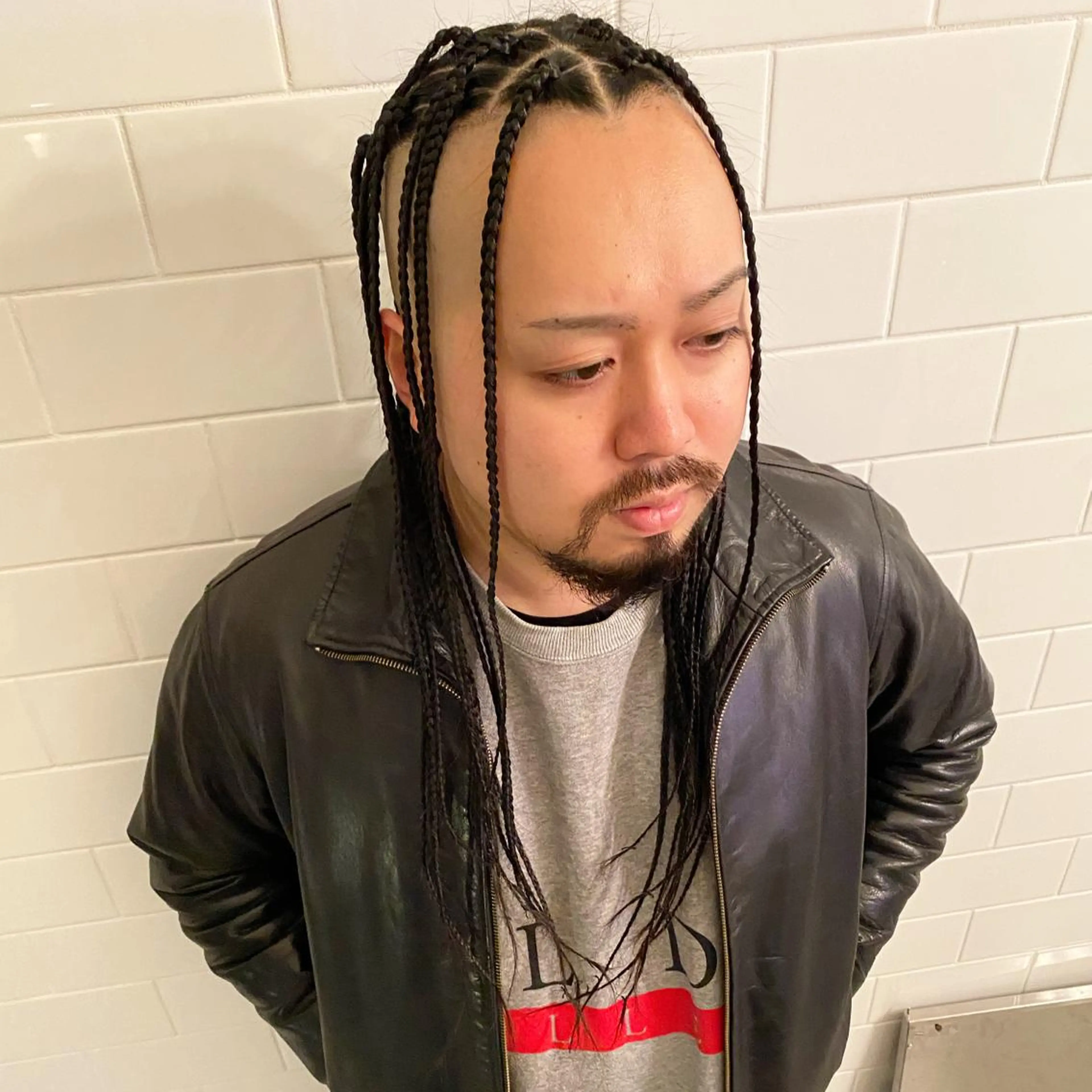 ロング カラー パーマ ヘアアレンジ メンズ キッズ ネイル マツエク・マツパ 中元 淳のヘアスタイル