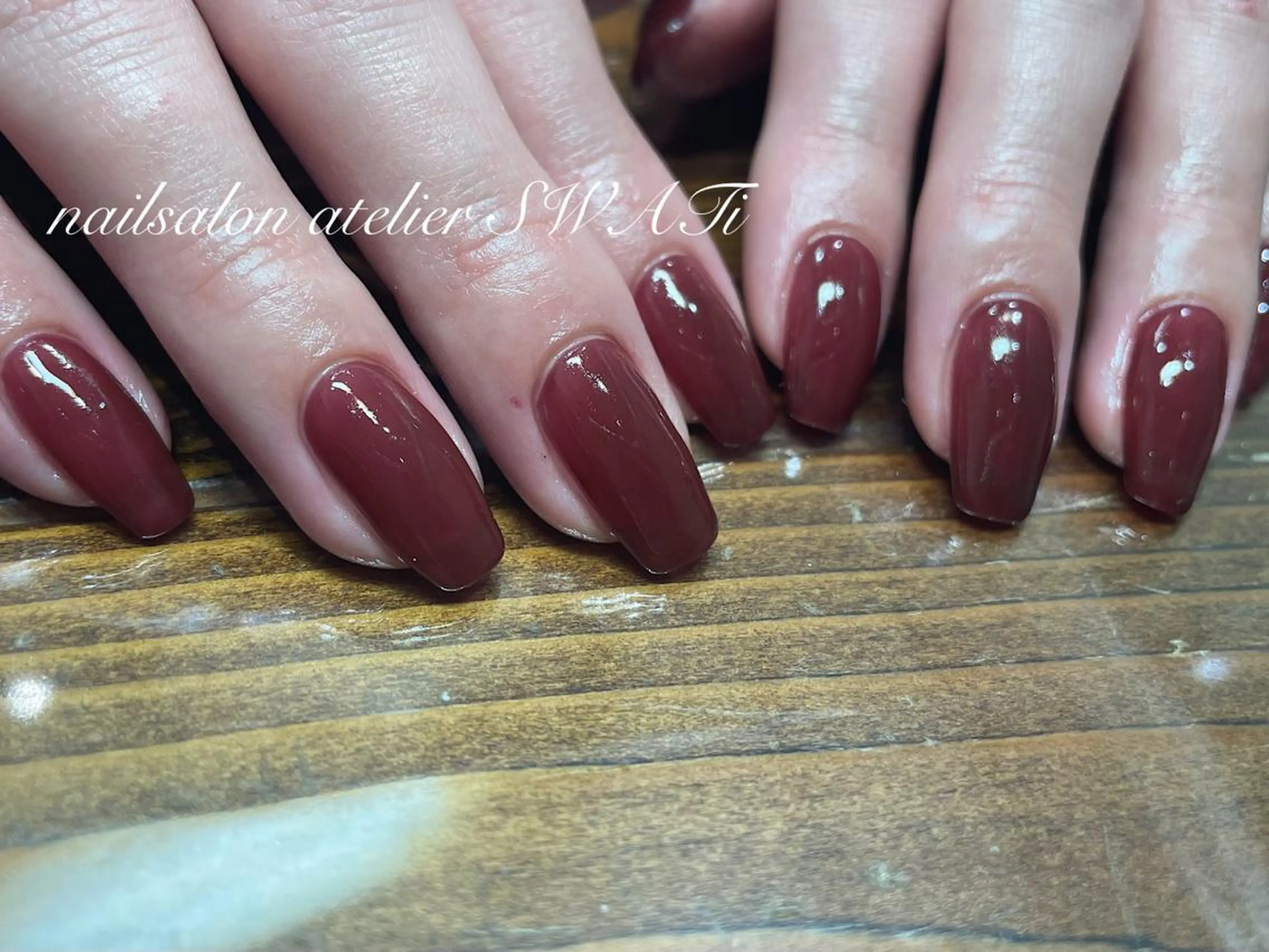 2回目以降ハンドジェルネイル💅ワンカラー(オフ+550円)他店様オフは1000円の写真