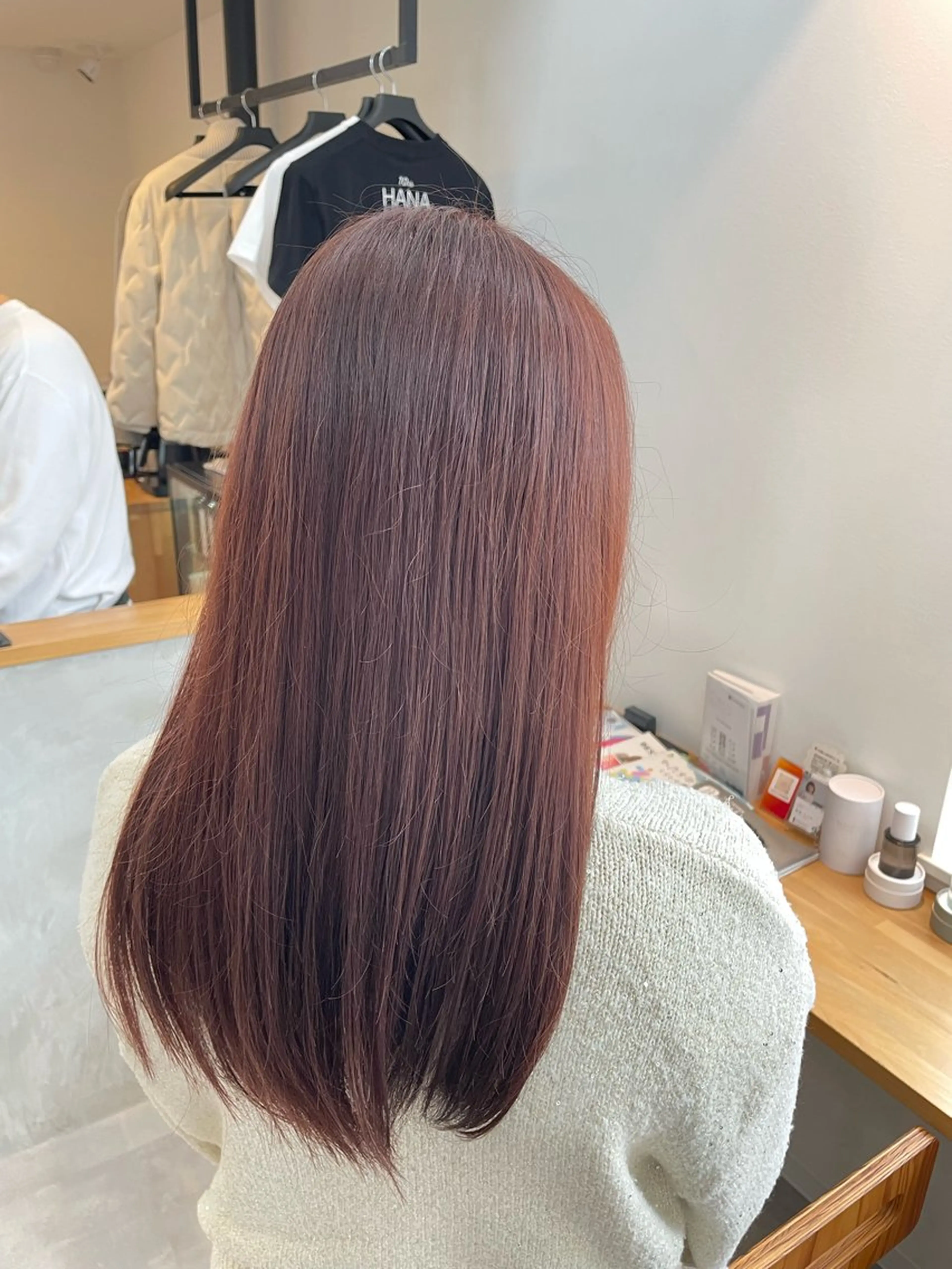 ロング カラー ブラウンカラー 武田 ひよりのヘアスタイル