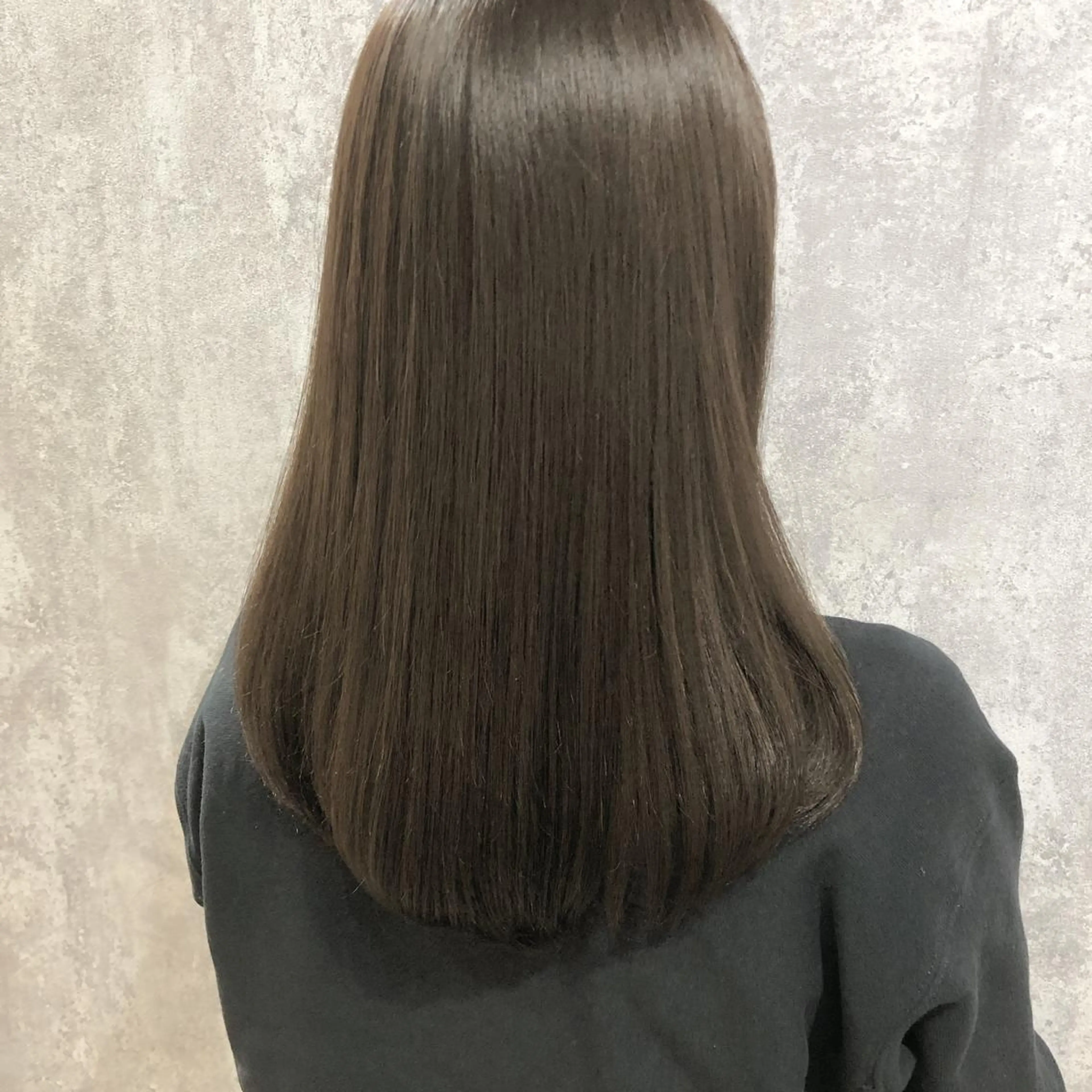 ミディアム カラー 髪質改善 miri髪質改善 久留米/韓国のヘアスタイル