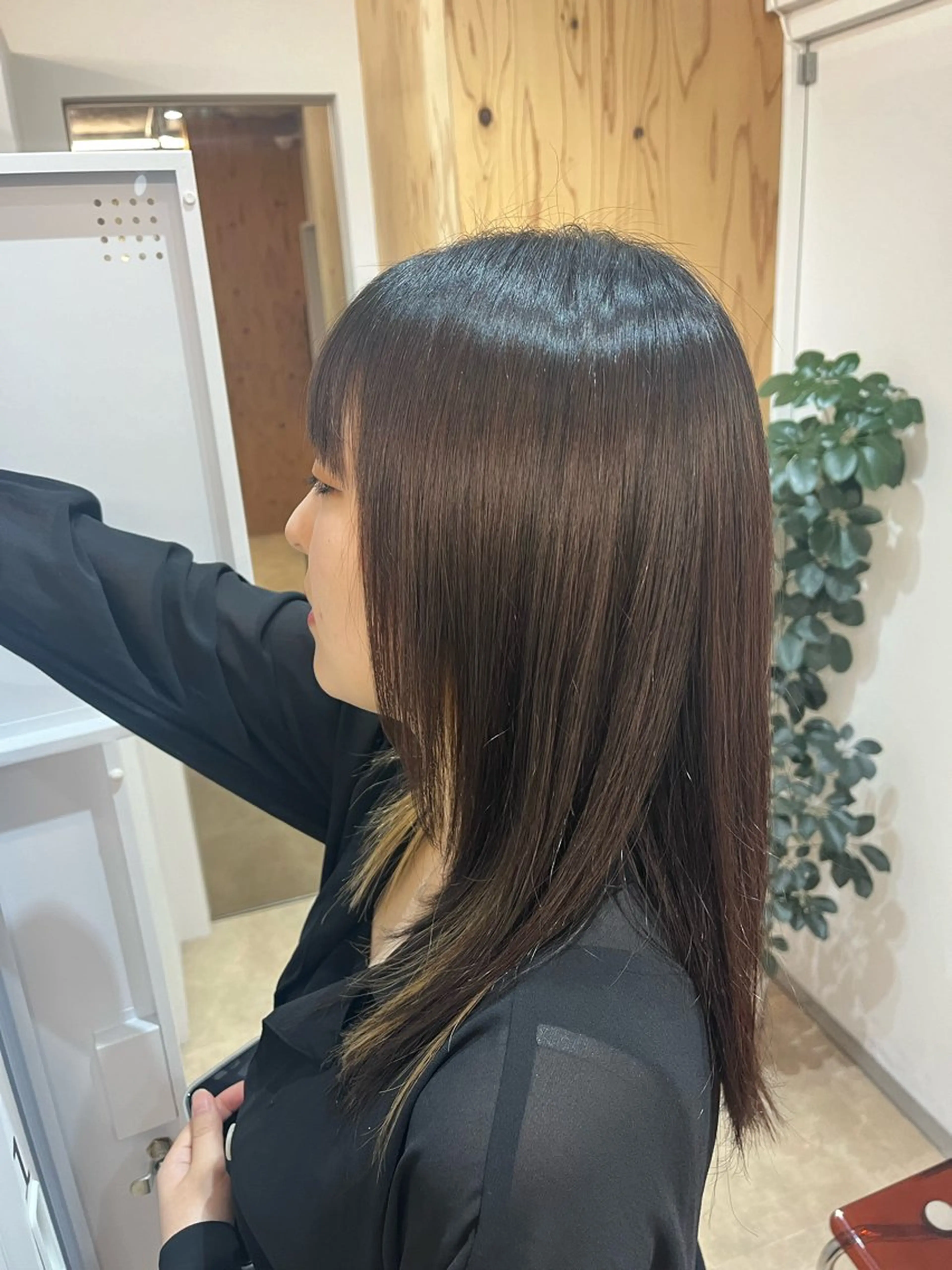 ロング 髪質改善 縮毛矯正 sem所属・似合わせ/ニュアンス 髪質改善🤍ariのヘアスタイル