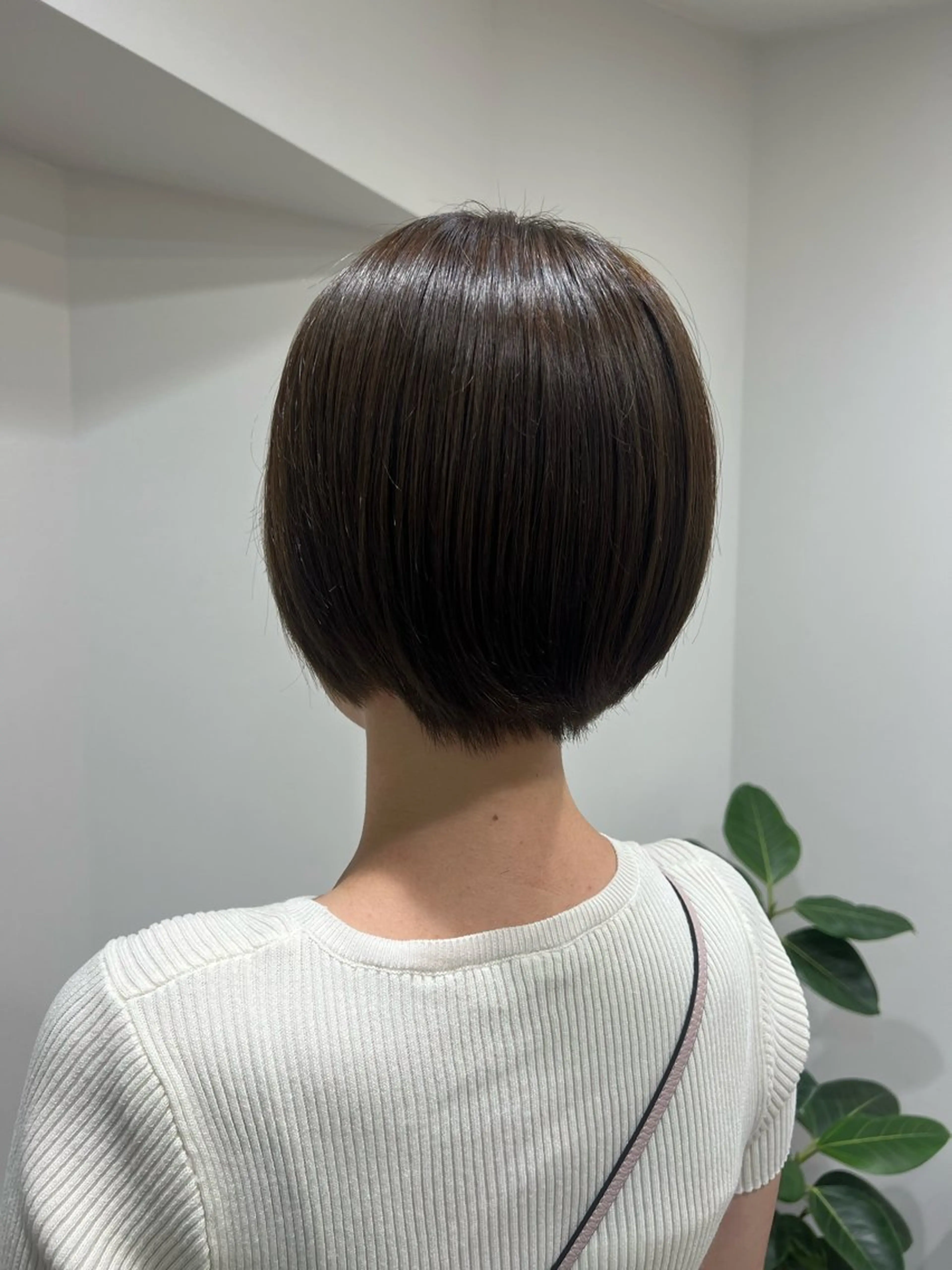 ショート ヘアカラー 艶カラー/パーマ /ヒナのヘアスタイル