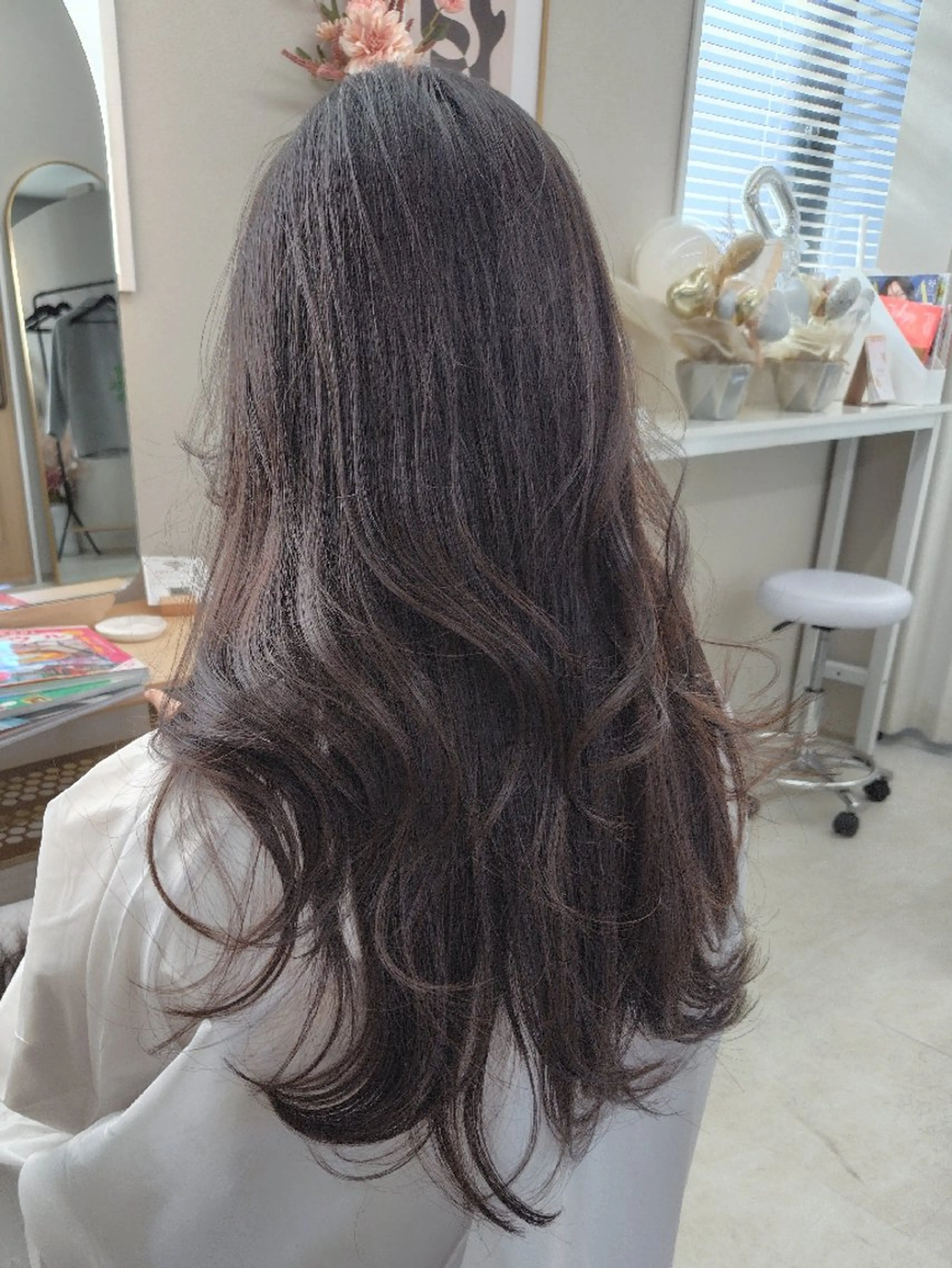 ロング 髪質改善 レイヤーカット ロング 似合わせカット 小顔カット トリートメント Cream HAIR&TREATMENT クリーム 町田所属・-Cream- クリーム町田店のヘアスタイル