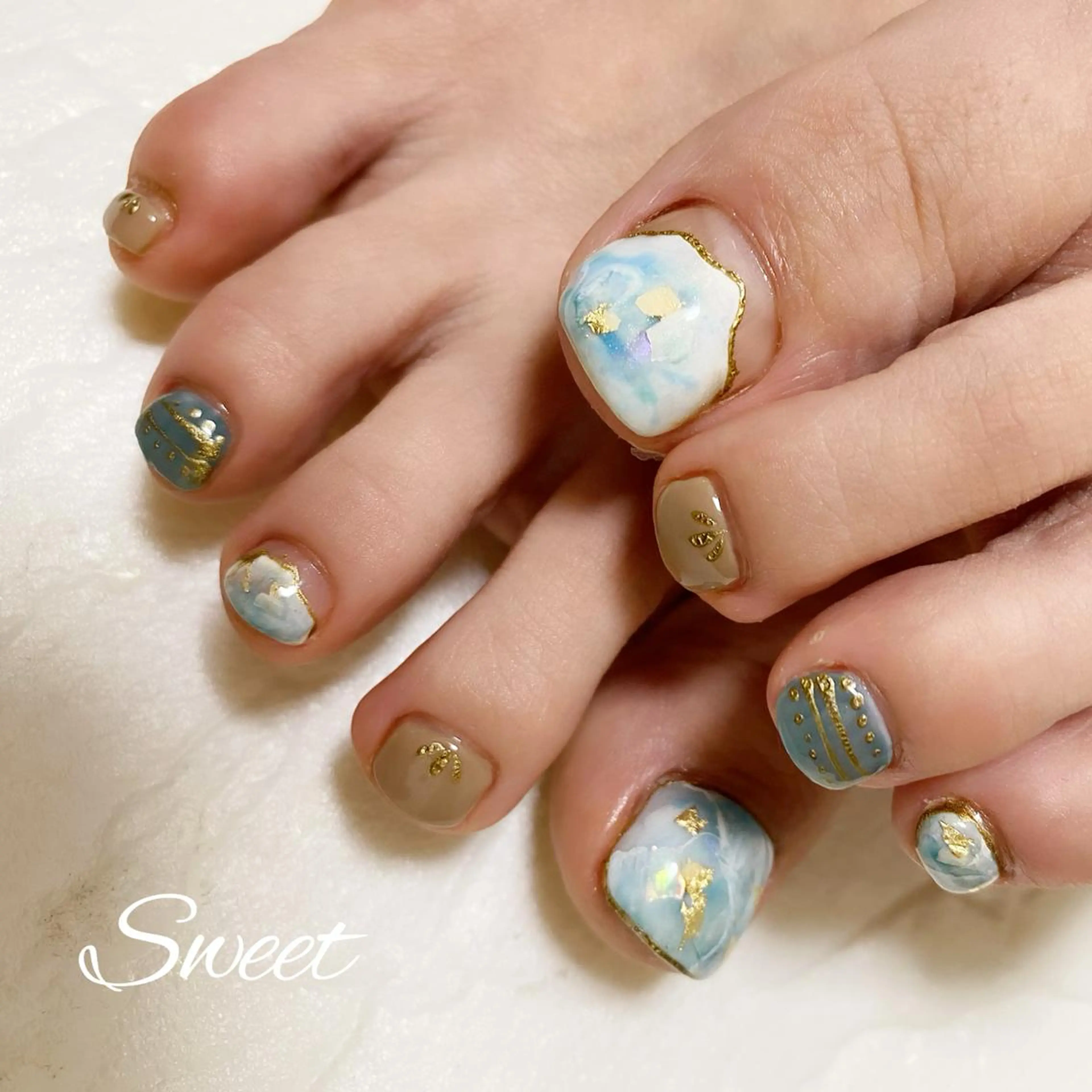 ネイル sweet 仲野陽子のネイルデザイン