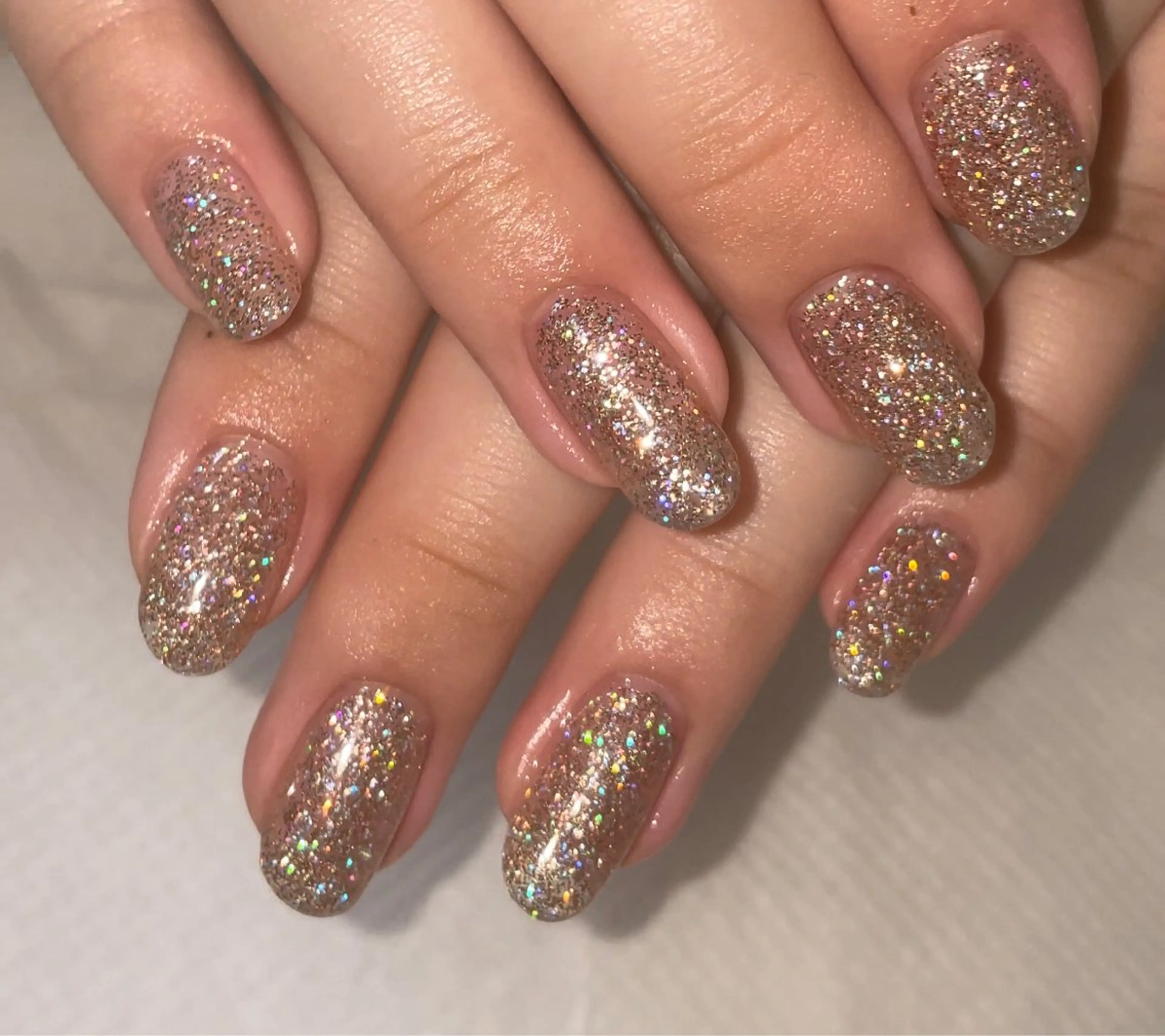 ネイル 氷ネイル・うるうるネイル ニュアンスネイル ワンカラーネイル Ri-e's nailのネイルデザイン