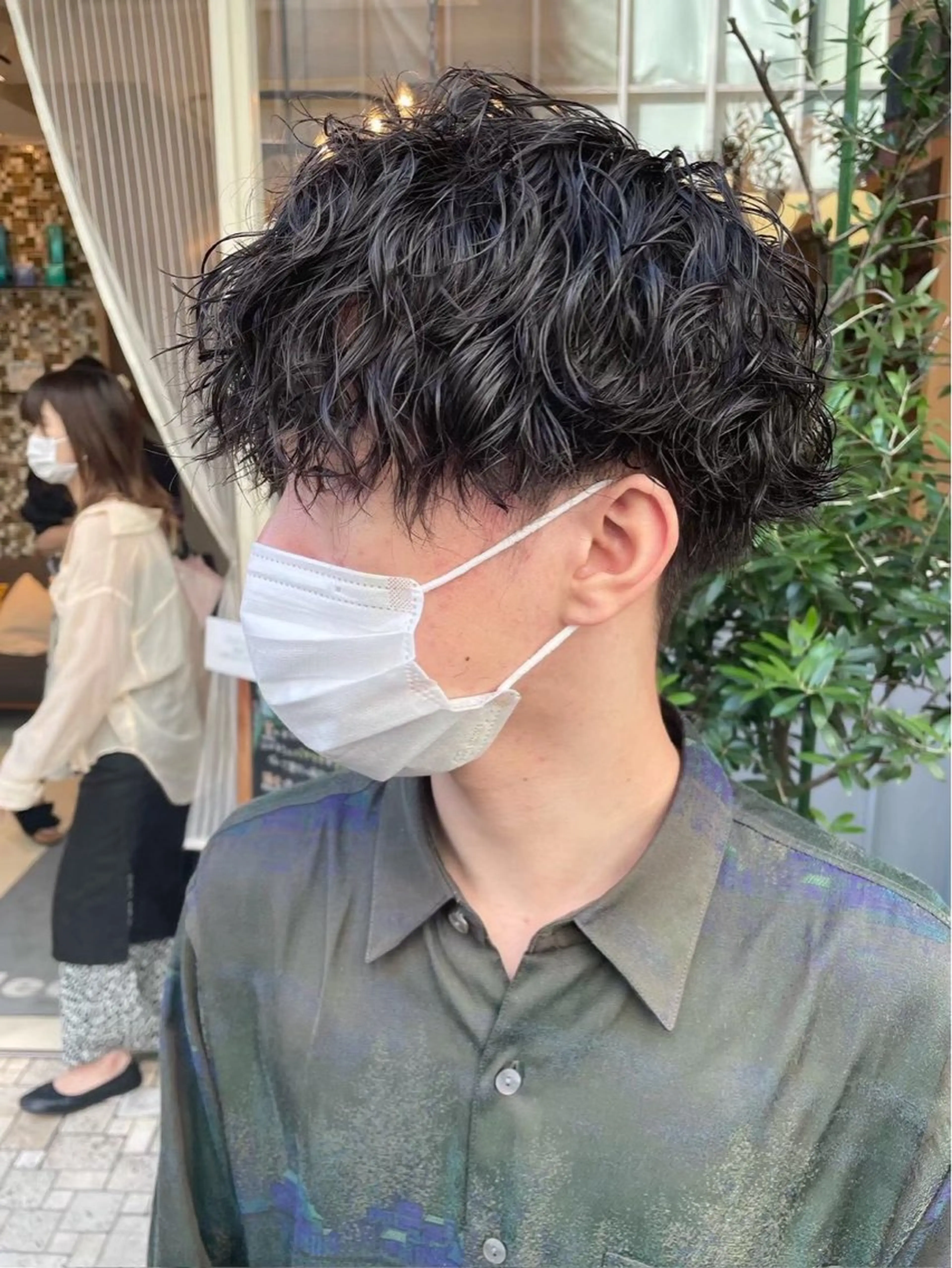 ショート メンズ 志賀 菜妃のヘアスタイル