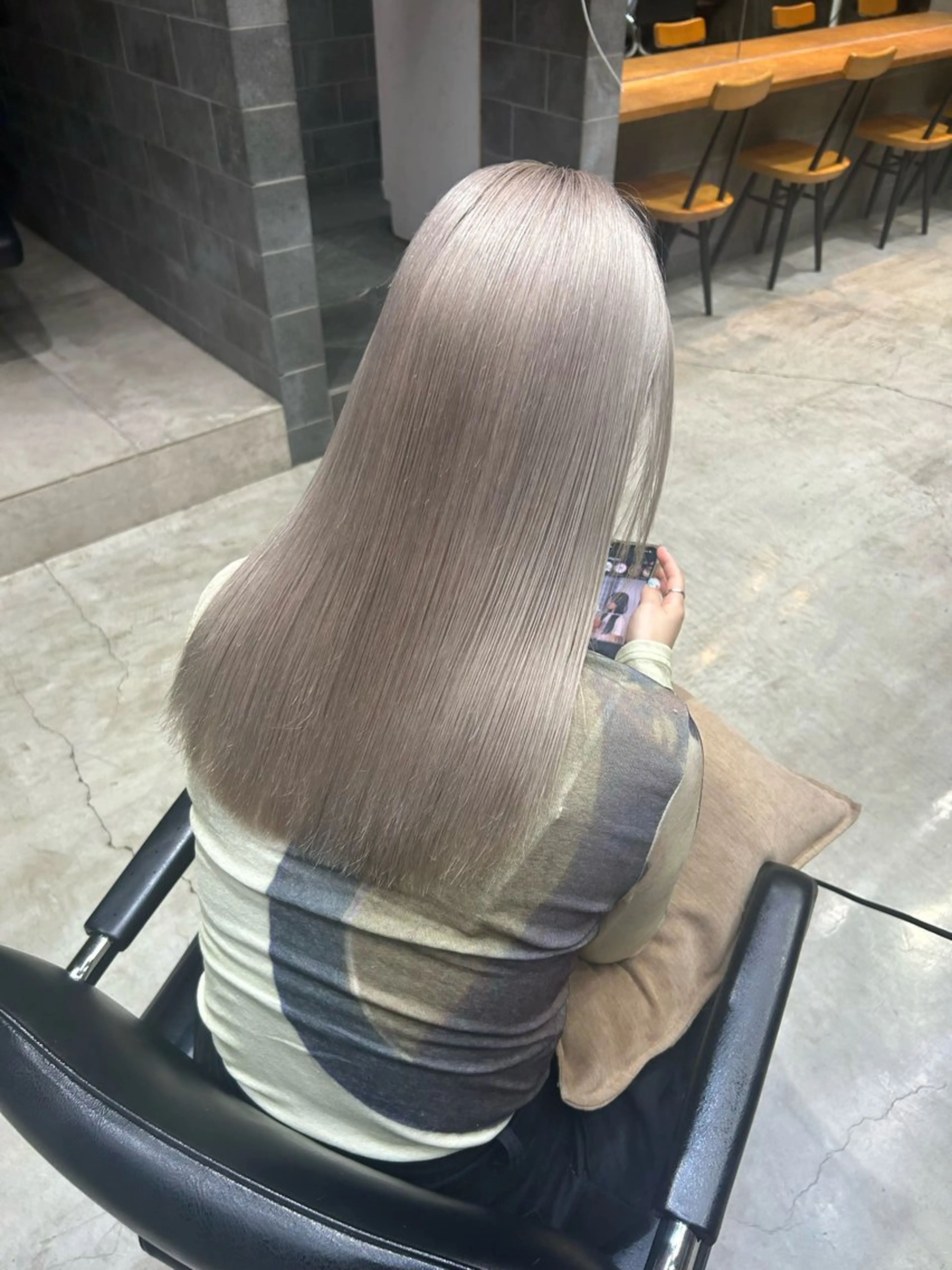 🪽🩵最高級ケアメニュー🩵🪽ケアダブルカラー➕髪質改善トリートメントの写真