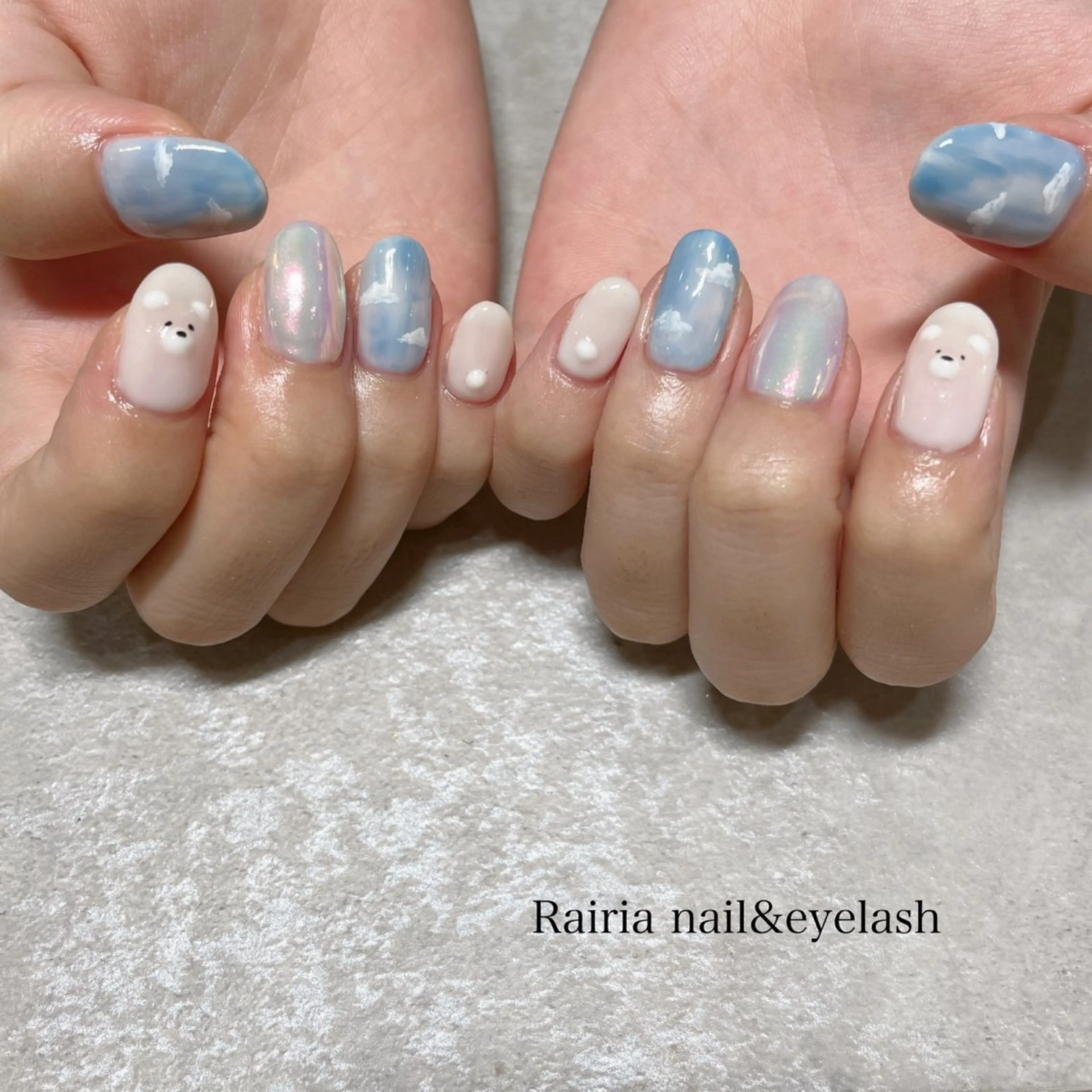 ネイル 持ち込み ハンドネイル Rairia nail&eyelash小岩店所属・Rairianail 小岩店のネイルデザイン
