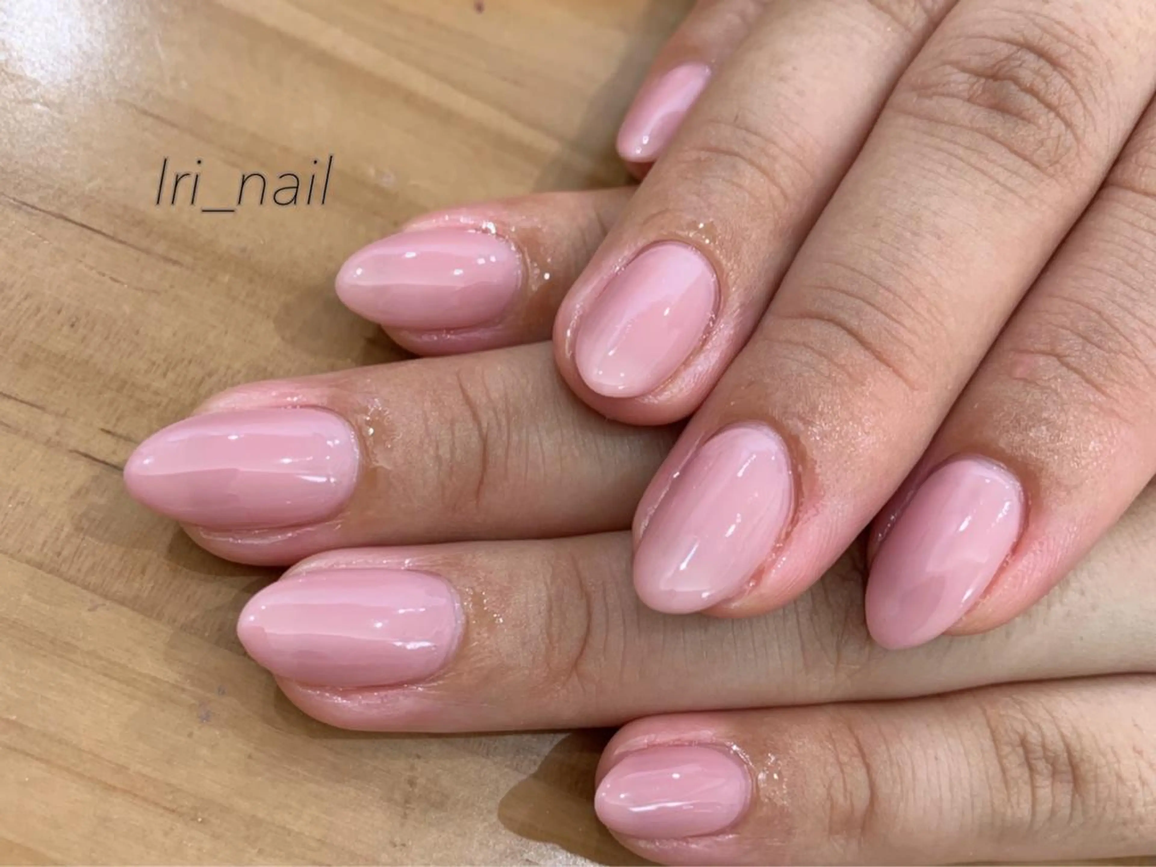 ネイル ジェルネイル ワンカラーネイル ハンドネイル 中川 愛理のその他イメージ