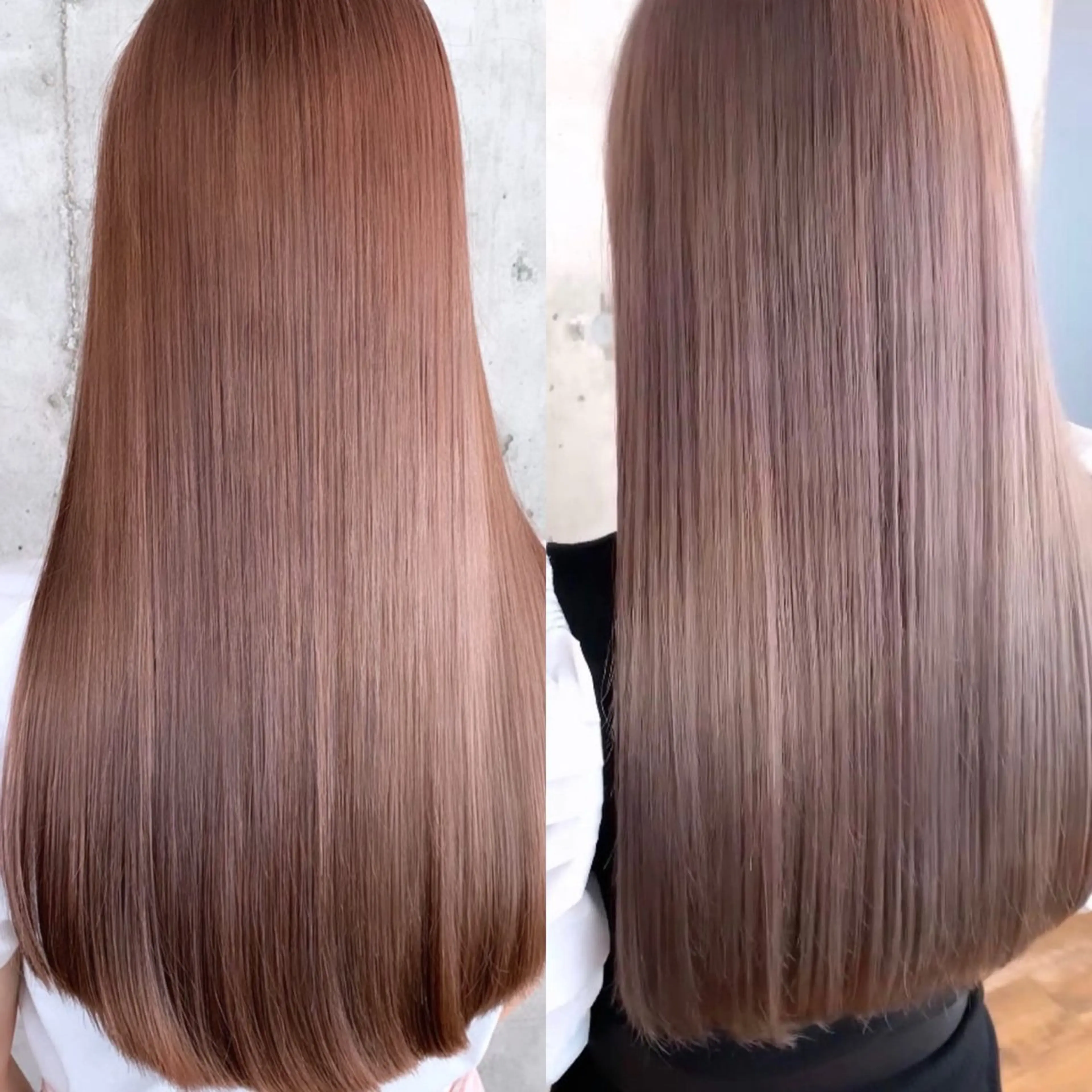 ⭐️1日新規2名様限定⭐️『カラー』+『ケラリファイン髪質改善トリートメント』+『毛先整えカット』シャンプー＆ブロ一込みの写真