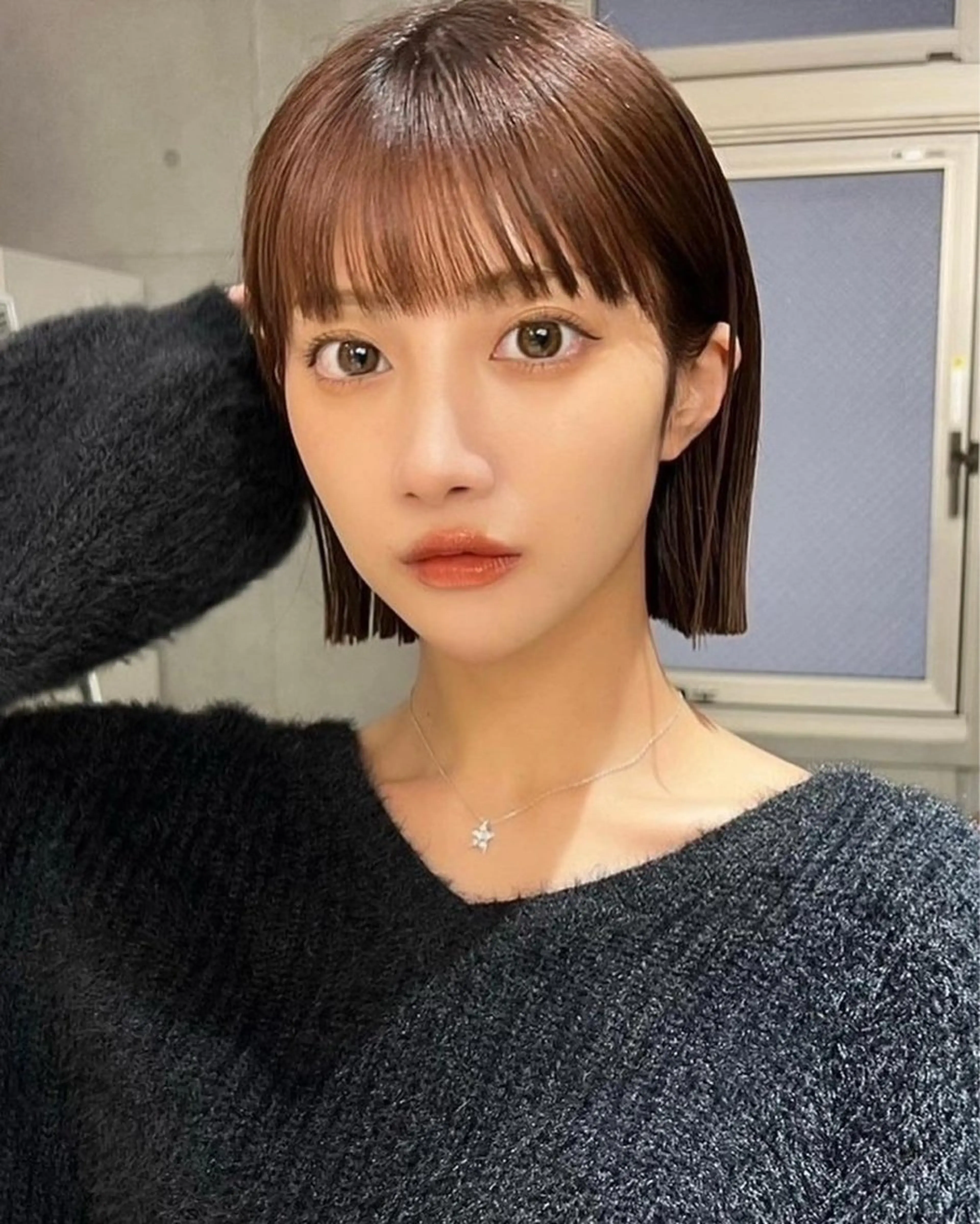 ショート sand池袋所属・似合わせボブカット ISAKIのヘアスタイル