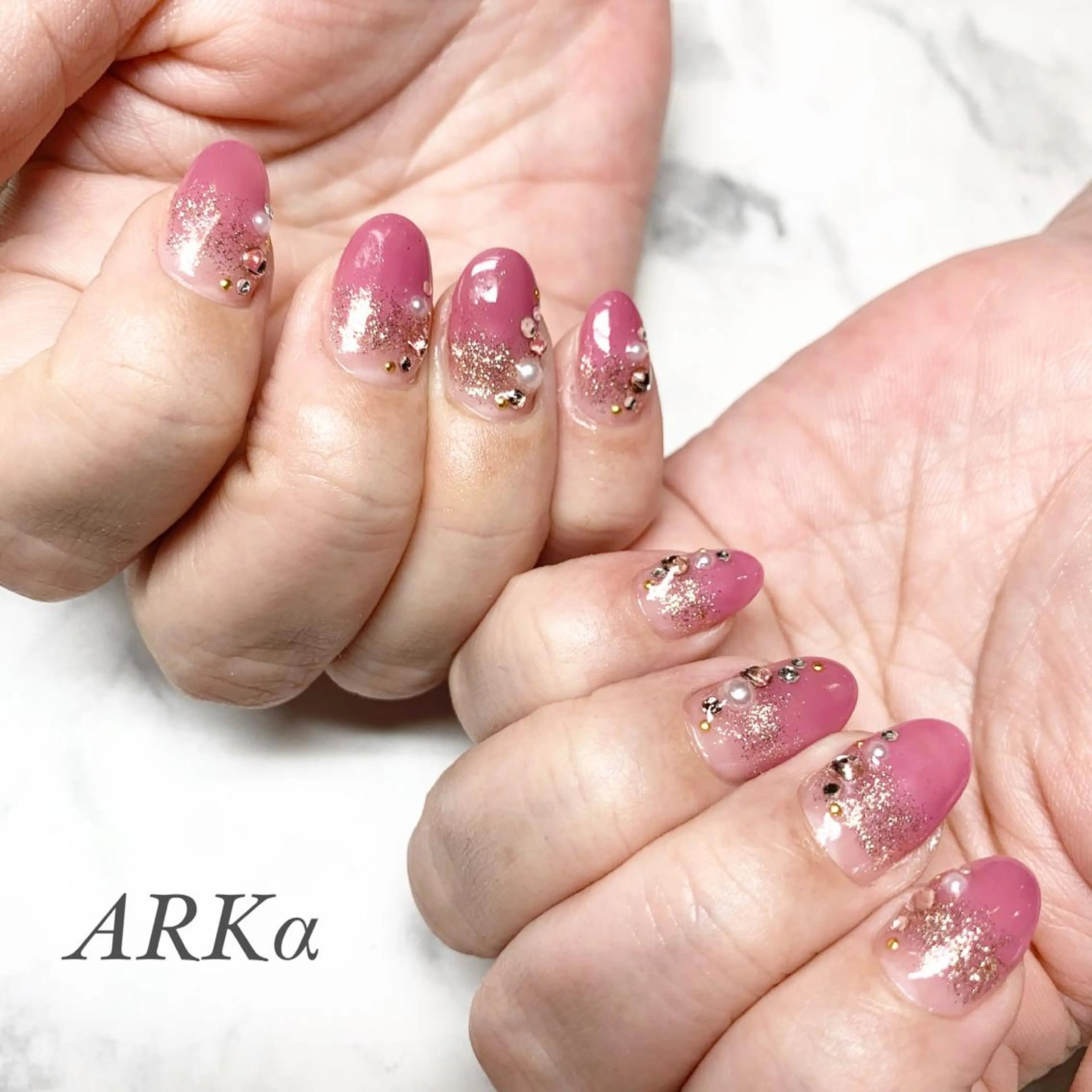 ネイル ハンドネイル Nailsalon ARKαのネイルデザイン
