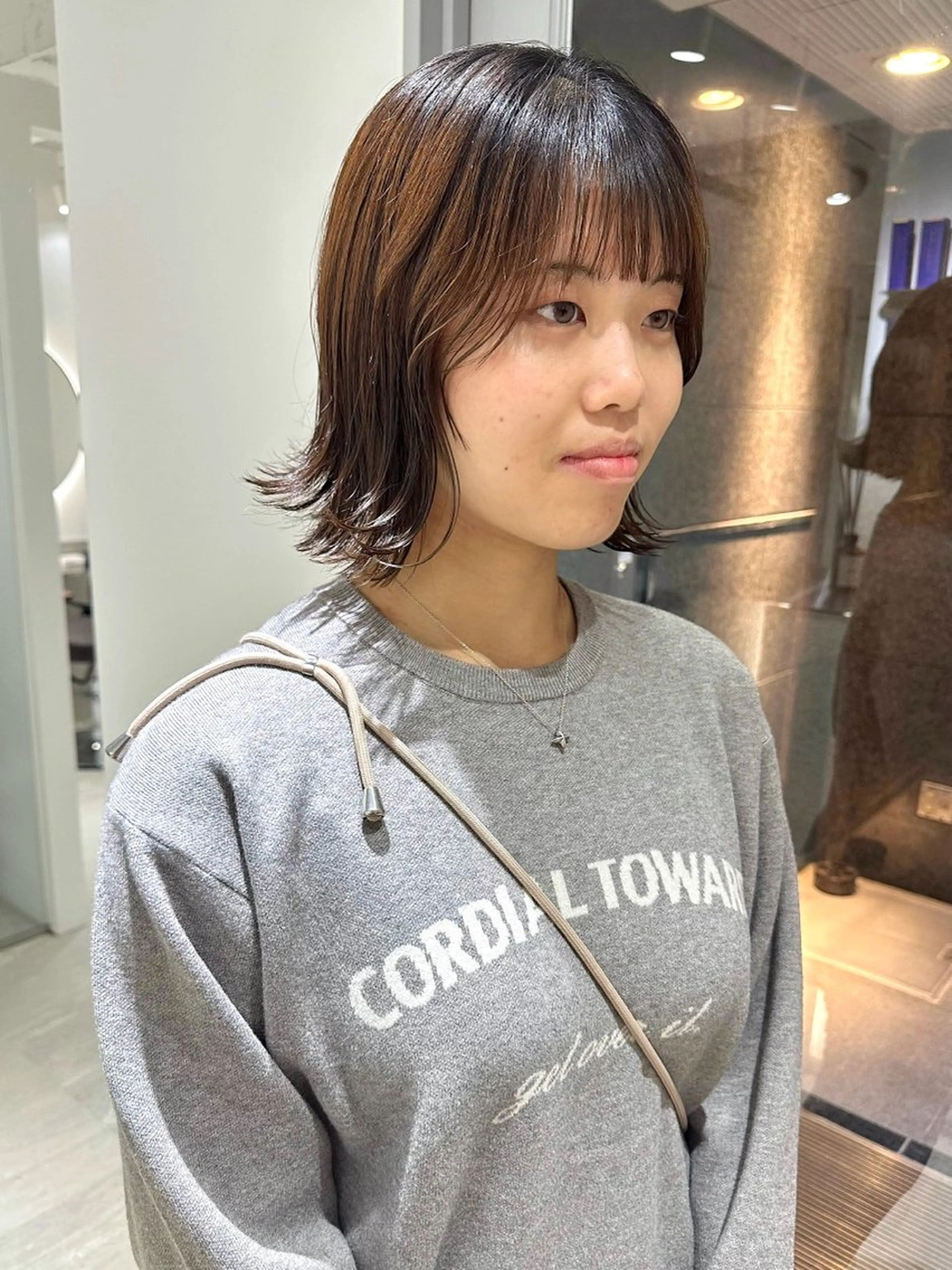 ショート カラー 銀座No.1髪質改善 縮毛矯正/本木のヘアスタイル