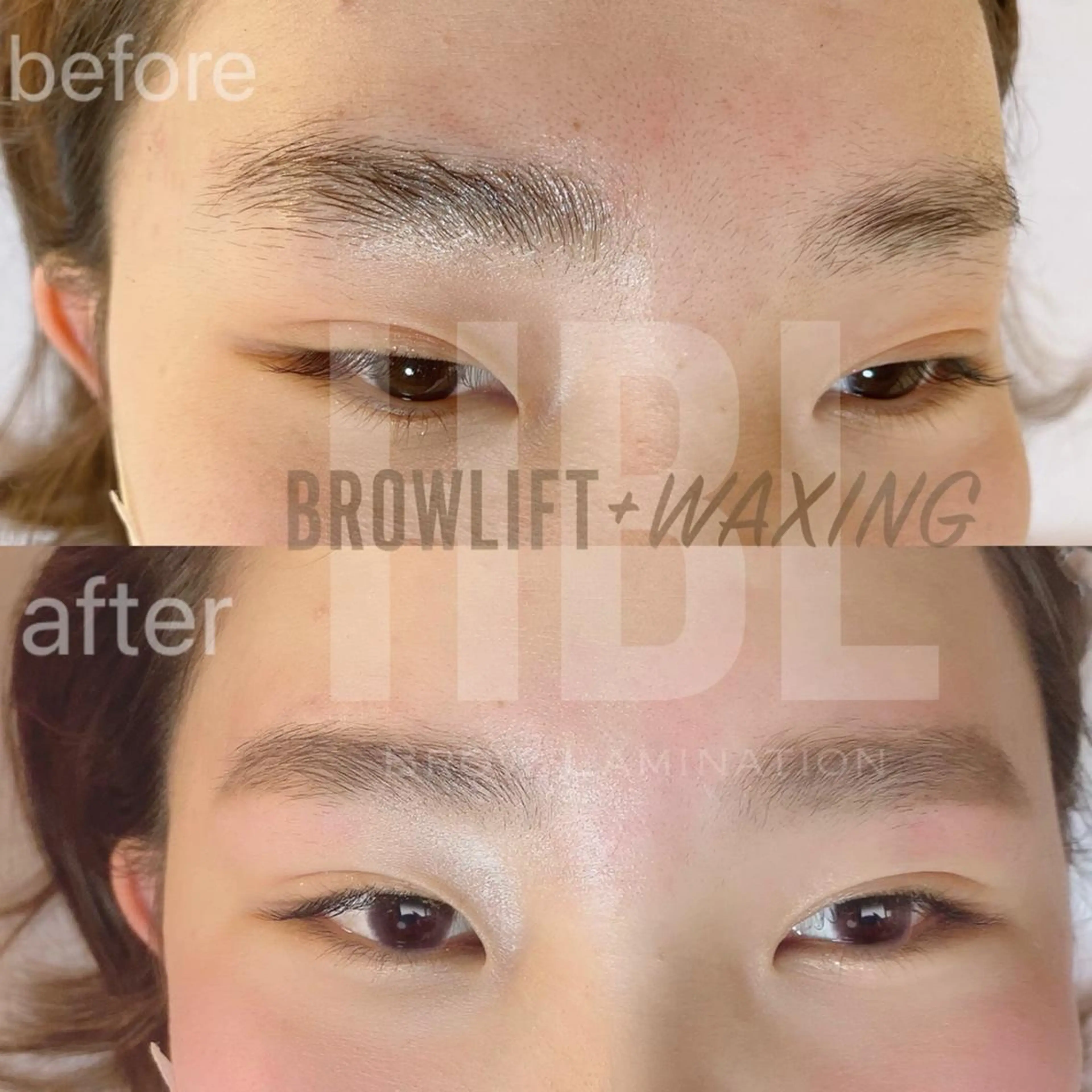 アイブロウ ハリウッドブロウリフト 眉毛ワックス脱毛 AtelierRin小牧本店所属・AtelierRin Ayumiのマツエク・マツパデザイン