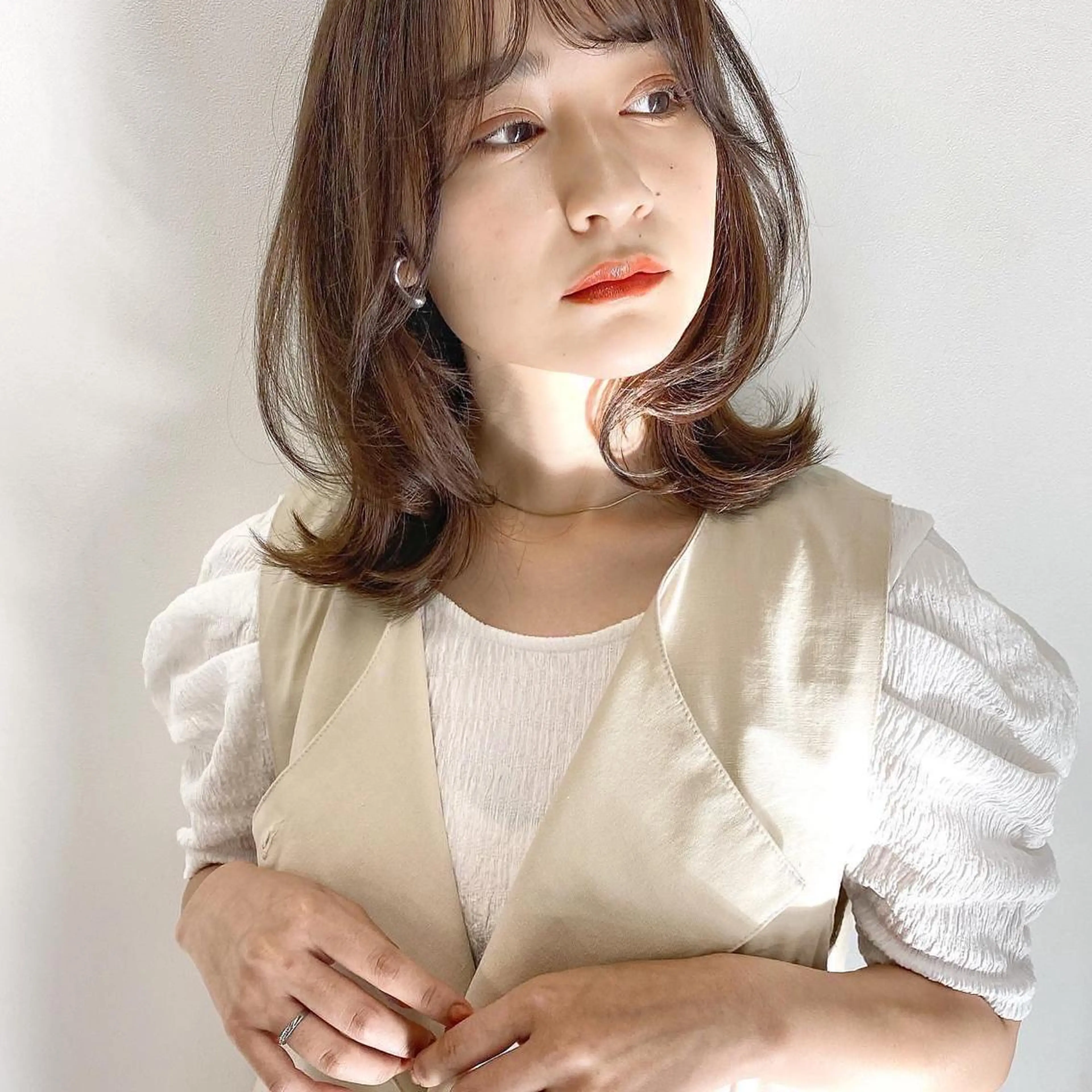 ミディアム 大人お洒落女子❤︎ Ayakoのヘアスタイル