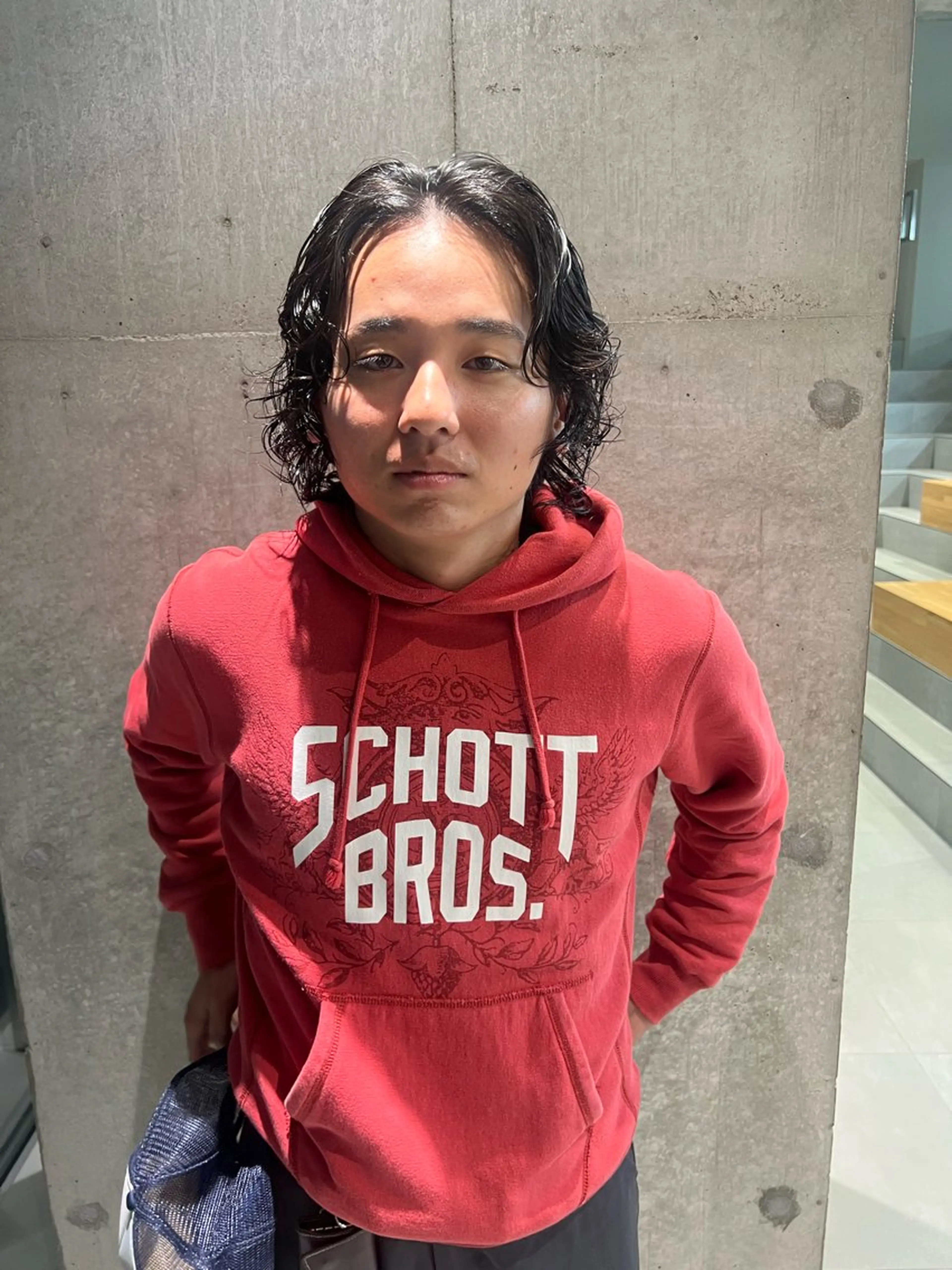 パーマ メンズ メンズパーマ スパイラルパーマ カット パーマ 吉沢遣人/レイヤー 艶カラー/パーマのヘアスタイル