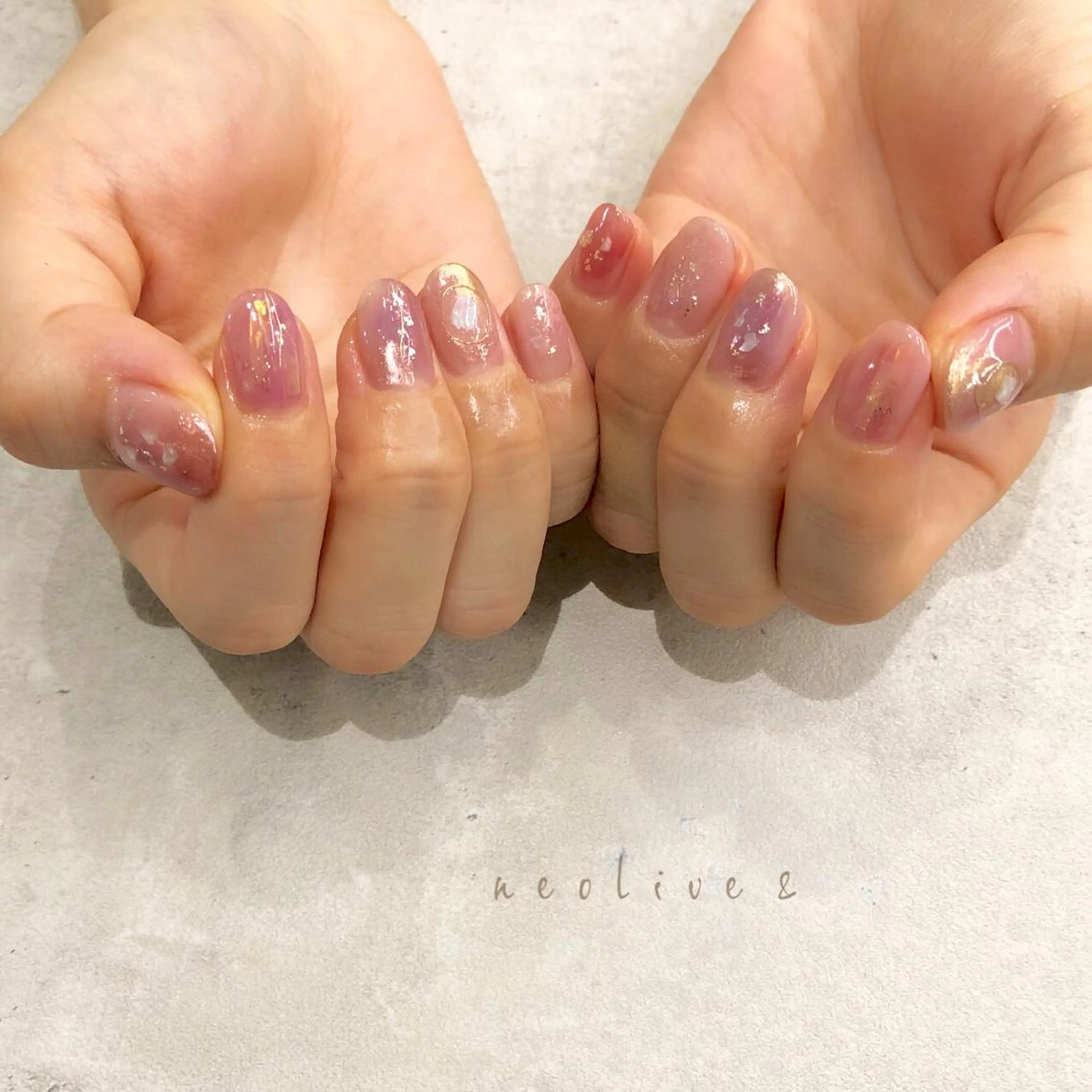 ネイル ハンドネイル Yuriko Omi パラジェル/渋谷のネイルデザイン