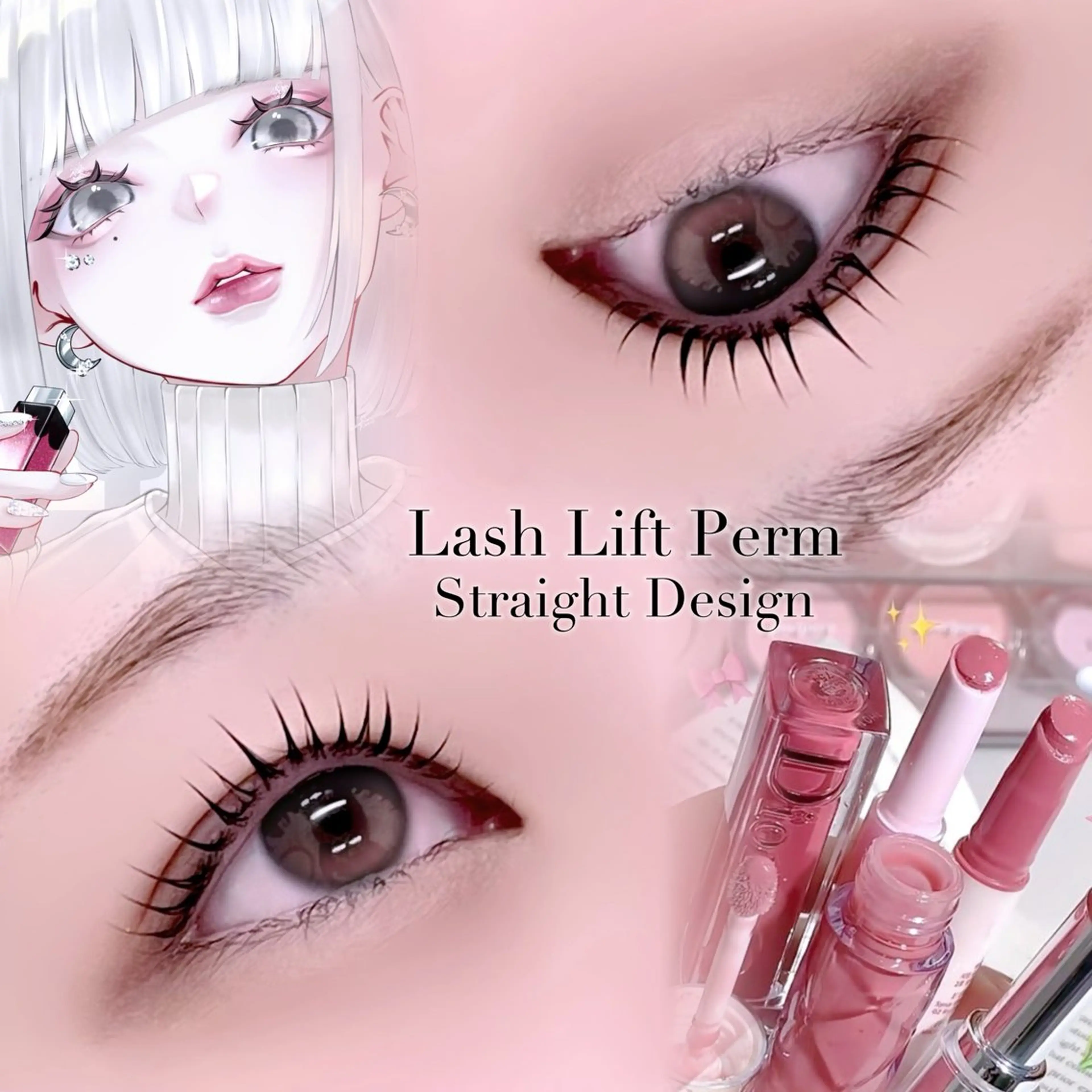 マツエク・マツパ 一重×まつ毛パーマ Rebecca所属・🌙Rebecca ERINA🐈‍⬛のマツエク・マツパデザイン