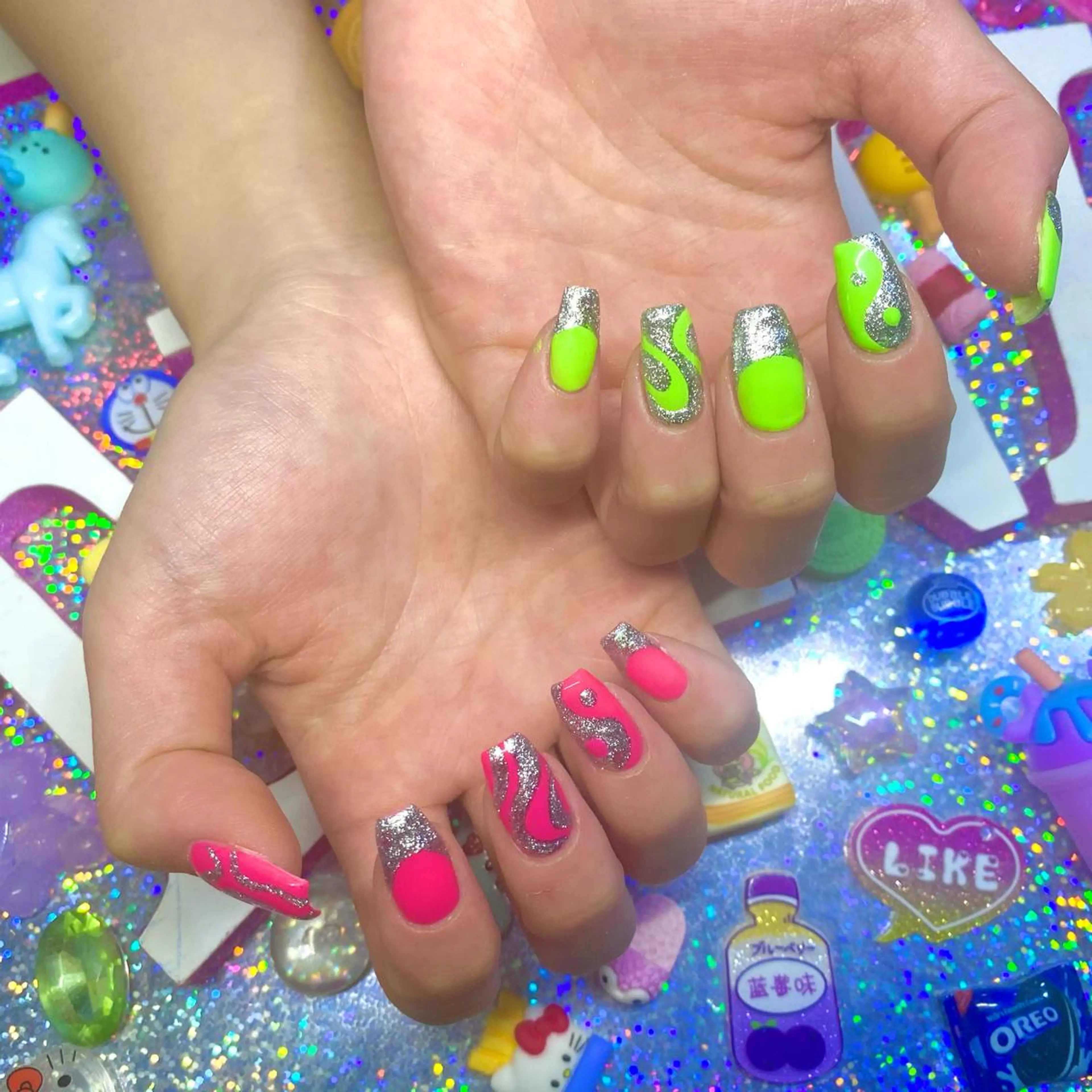 ネイル アートネイル クリアネイル ジェルネイル ニュアンスネイル オフィスネイル 8appy YUKITIN.Bのネイルデザイン